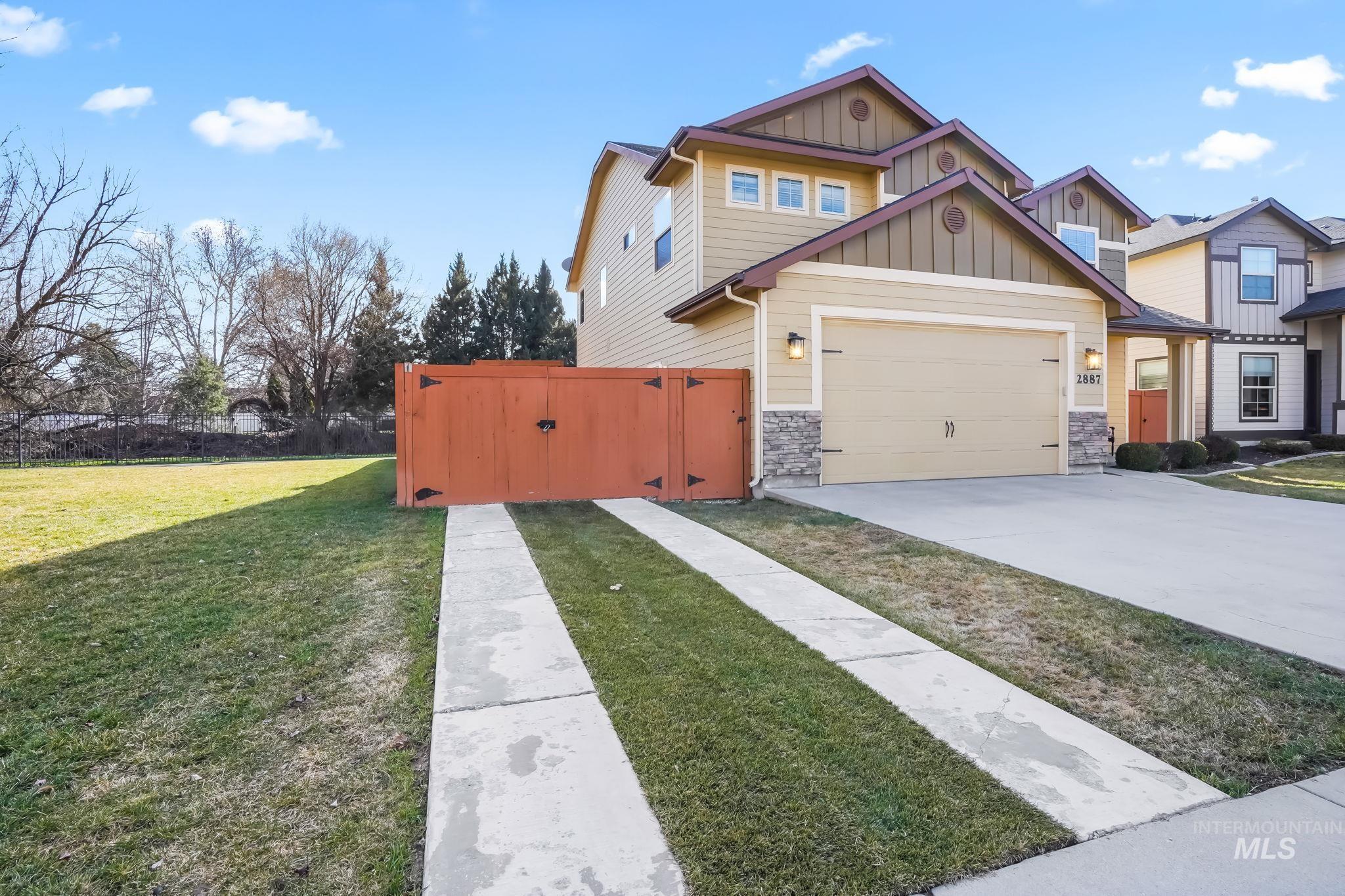 2887 E Bourbon St, Meridian, Idaho 83646, 4 Bedrooms, 2.5 Bathrooms, Residential For Sale, Price $579,500,MLS 98900538