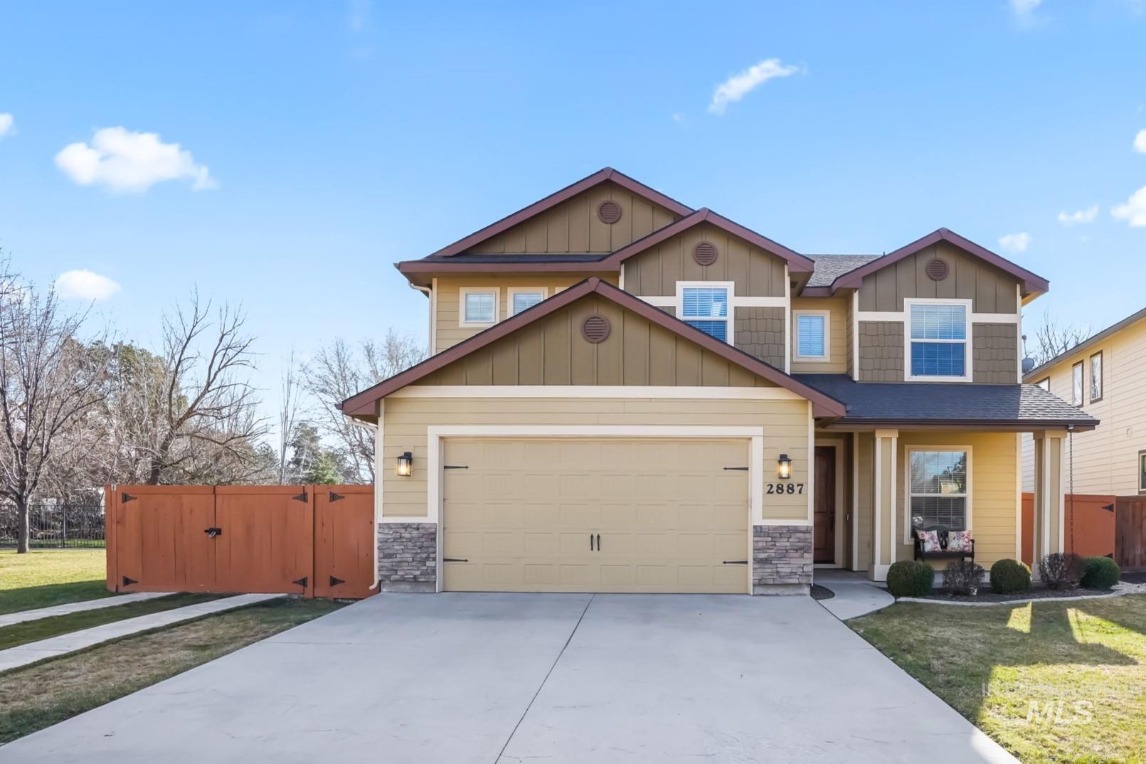 2887 E Bourbon St, Meridian, Idaho 83646, 4 Bedrooms, 2.5 Bathrooms, Residential For Sale, Price $579,500,MLS 98900538