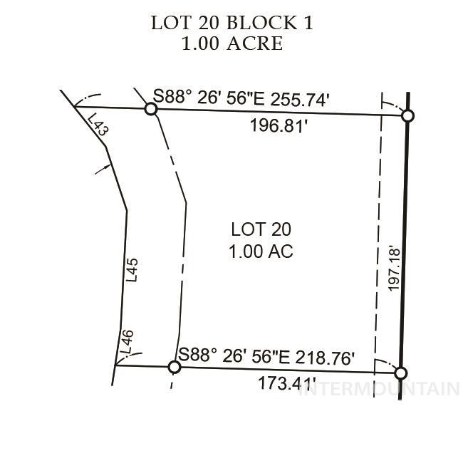 TBD Block 1 Lot 20, Blackfoot, Idaho 83221, Land For Sale, Price $109,000,MLS 98901505