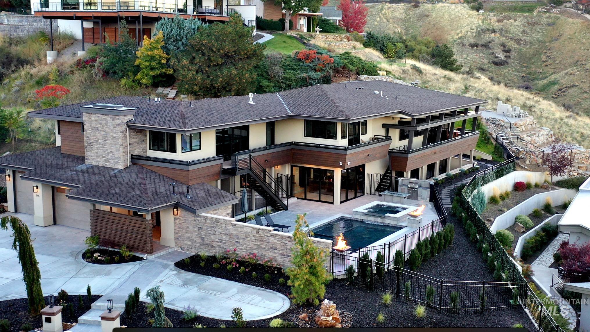 146 W Skylark Drive, Boise, Idaho 83702, 4 Bedrooms, 5.5 Bathrooms, Residential For Sale, Price $5,450,000,MLS 98902886