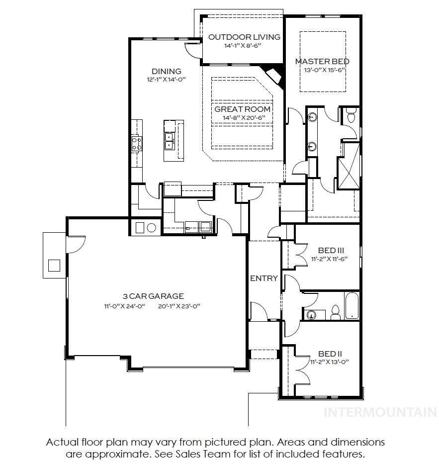 75 S Ryde Ave., Kuna, Idaho 83634, 3 Bedrooms, 2 Bathrooms, Residential For Sale, Price $599,800, 98903103