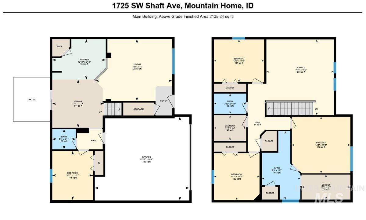 1725 SW Shaft Ave, Mountain Home, Idaho 83647, 4 Bedrooms, 2.5 Bathrooms, Residential For Sale, Price $409,000,MLS 98903205