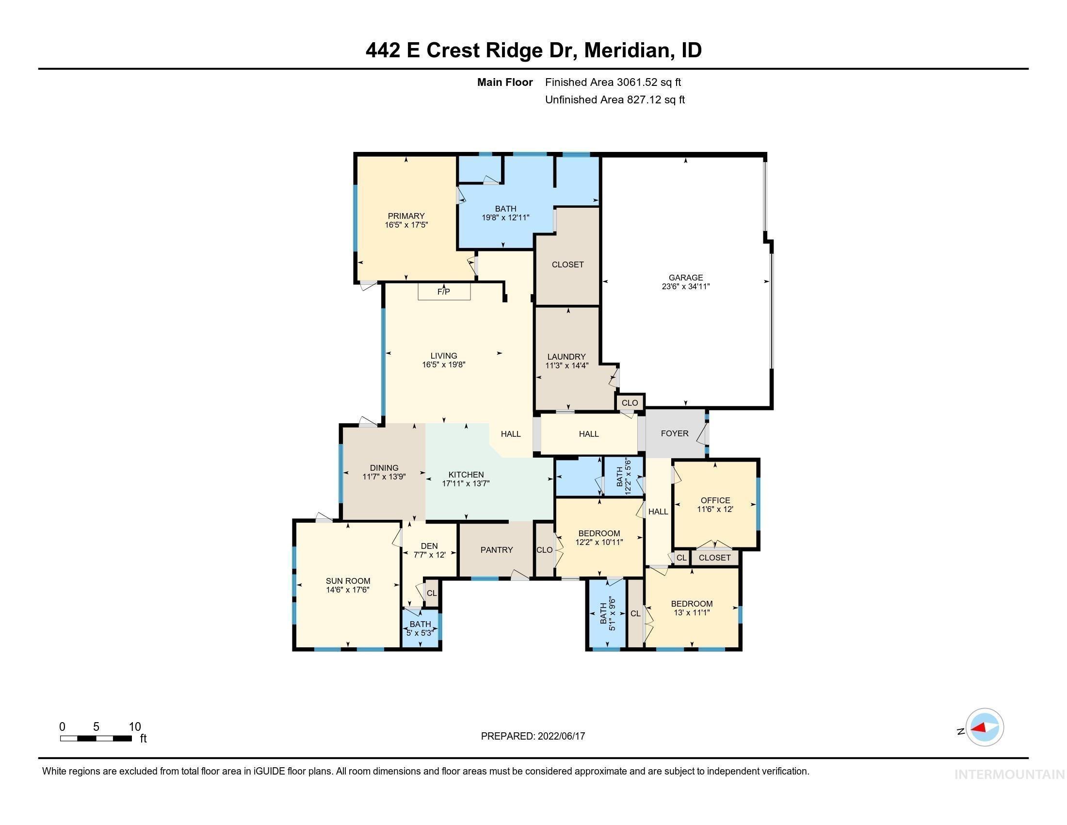 442 E Crest Ridge Drive, Meridian, Idaho 83642, 4 Bedrooms, 3.5 Bathrooms, Residential For Sale, Price $895,000,MLS 98904029