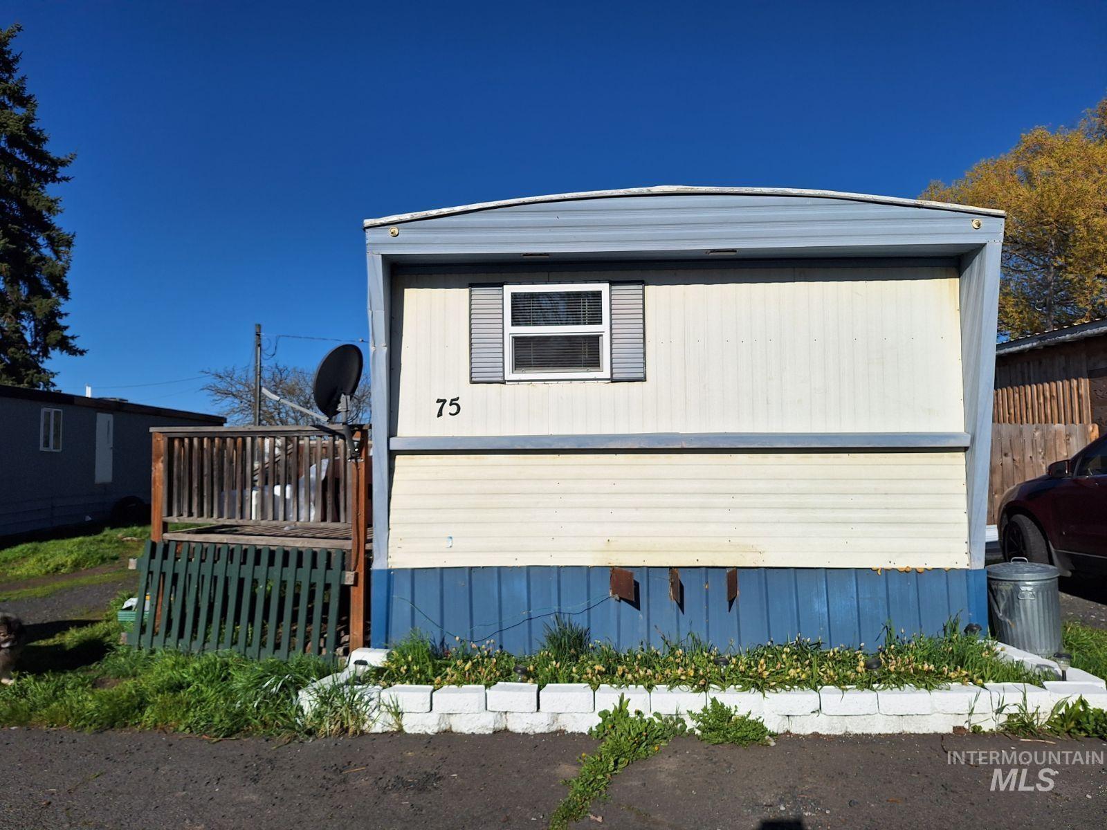 603 W Palouse River Dr, Moscow, Idaho 83843, 3 Bedrooms, 1 Bathroom, Residential For Sale, Price $48,000,MLS 98907446