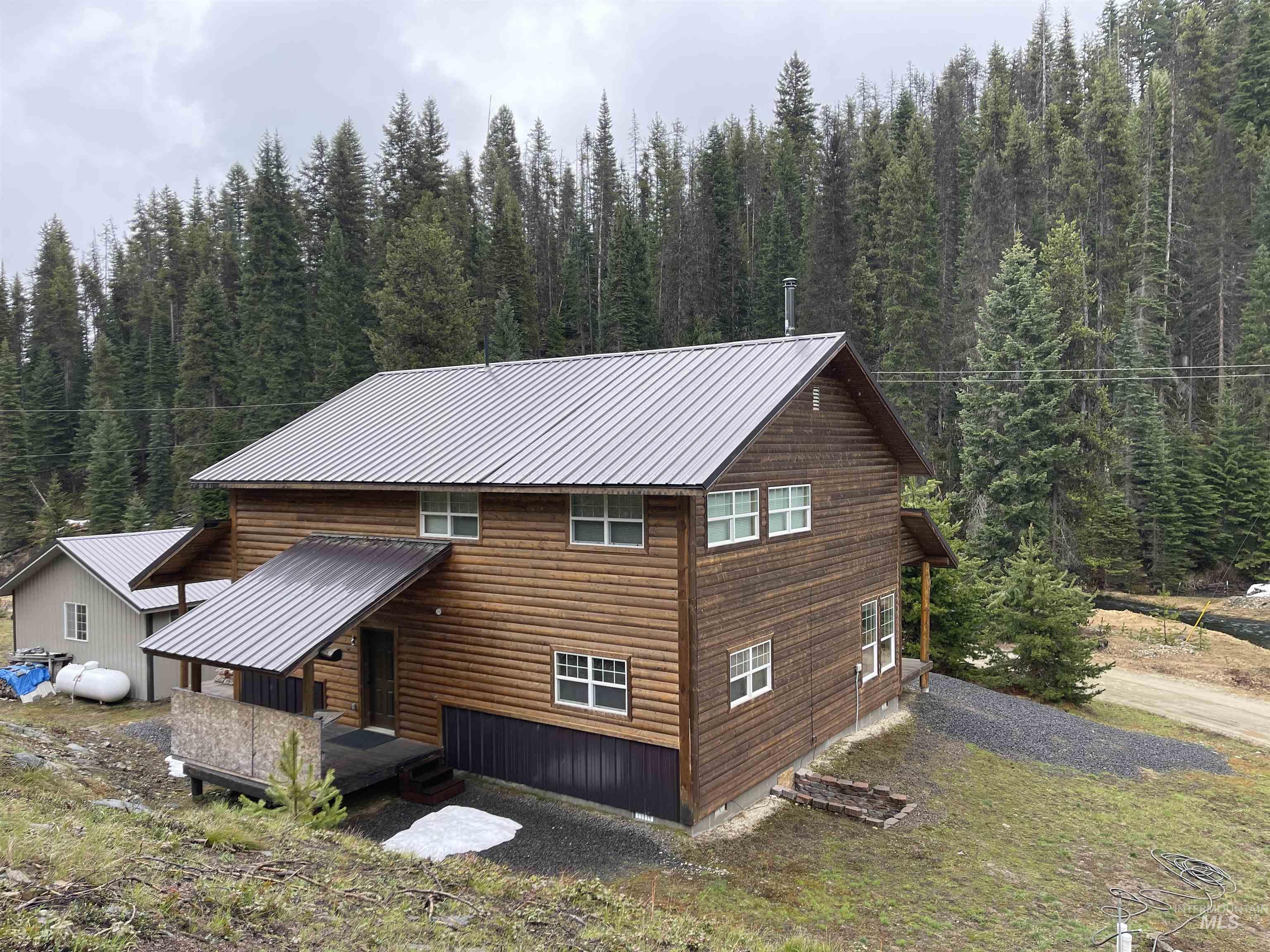 4250 and 4300 American River Rd, Elk City, Idaho 83525, 3 Bedrooms, 2 Bathrooms, Residential For Sale, Price $539,000, 98909819