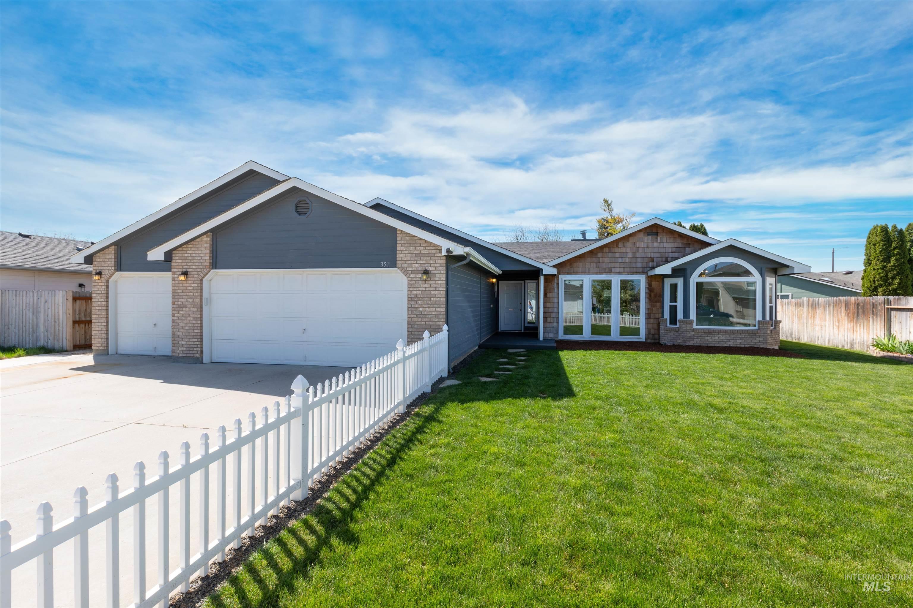 351 S Valley Dr, Nampa, Idaho 83686, 4 Bedrooms, 2 Bathrooms, Residential For Sale, Price $419,000,MLS 98910270