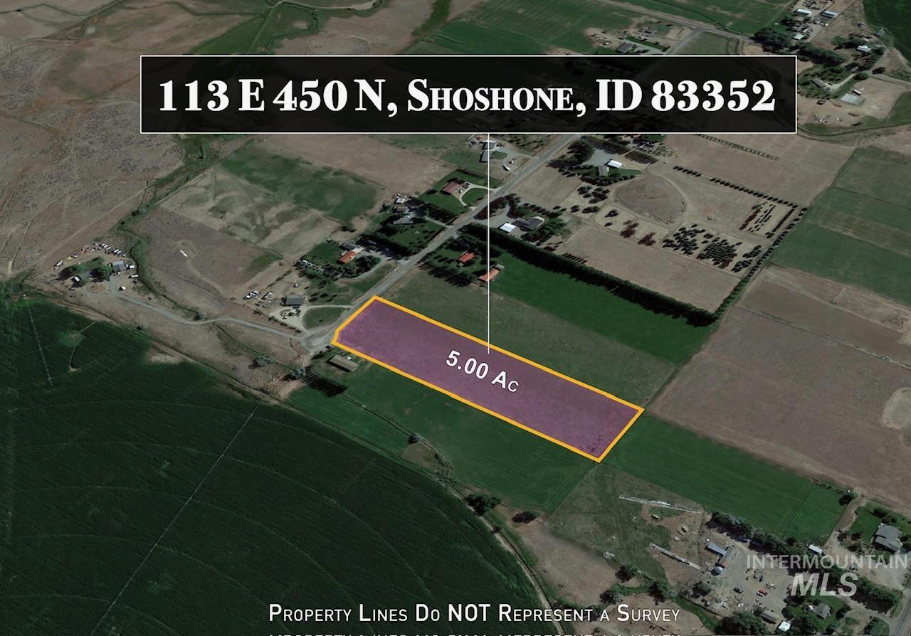 113 E 450N, Shoshone, Idaho 83352, Land For Sale, Price $170,000, 98917384