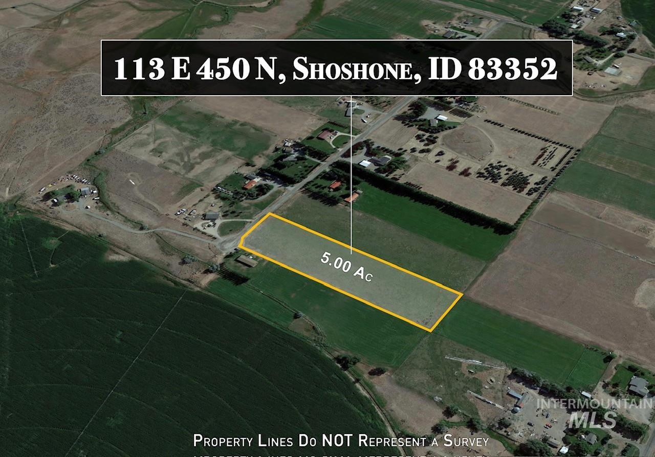 113 E 450N, Shoshone, Idaho 83352, Land For Sale, Price $170,000, 98917384
