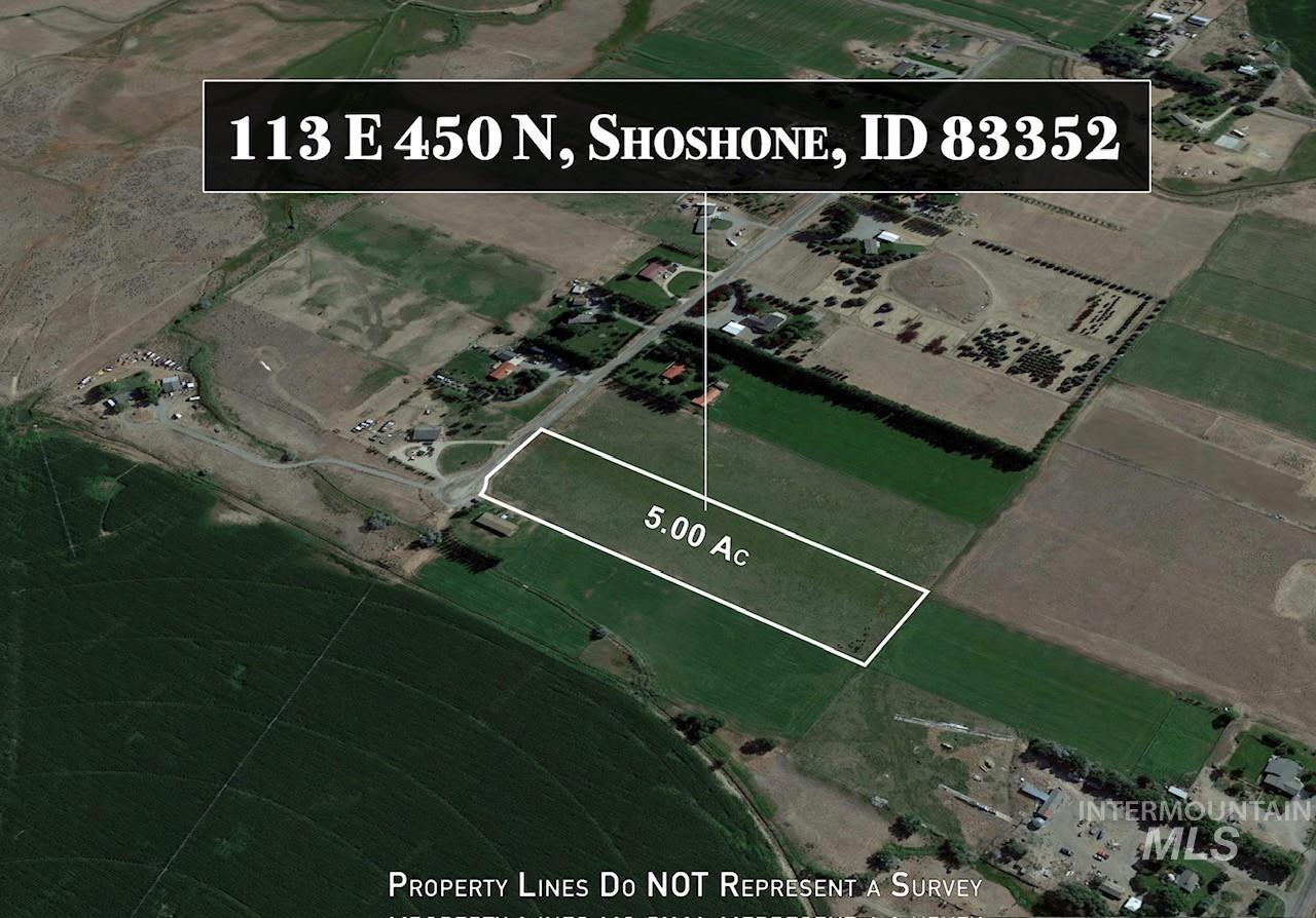 113 E 450N, Shoshone, Idaho 83352, Land For Sale, Price $170,000, 98917384