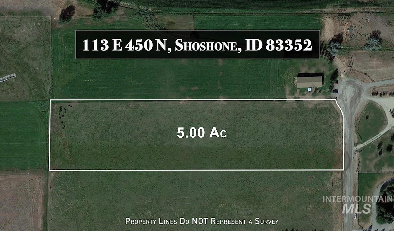113 E 450N, Shoshone, Idaho 83352, Land For Sale, Price $170,000, 98917384