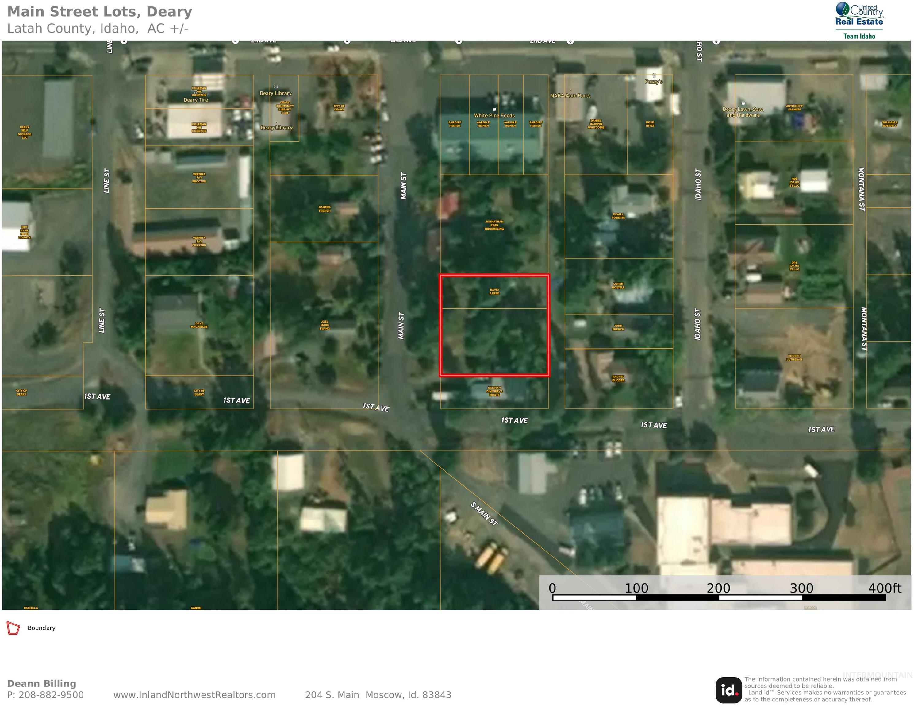TBD Main, Deary, Idaho 83823, Land For Sale, Price $49,000, 98917387