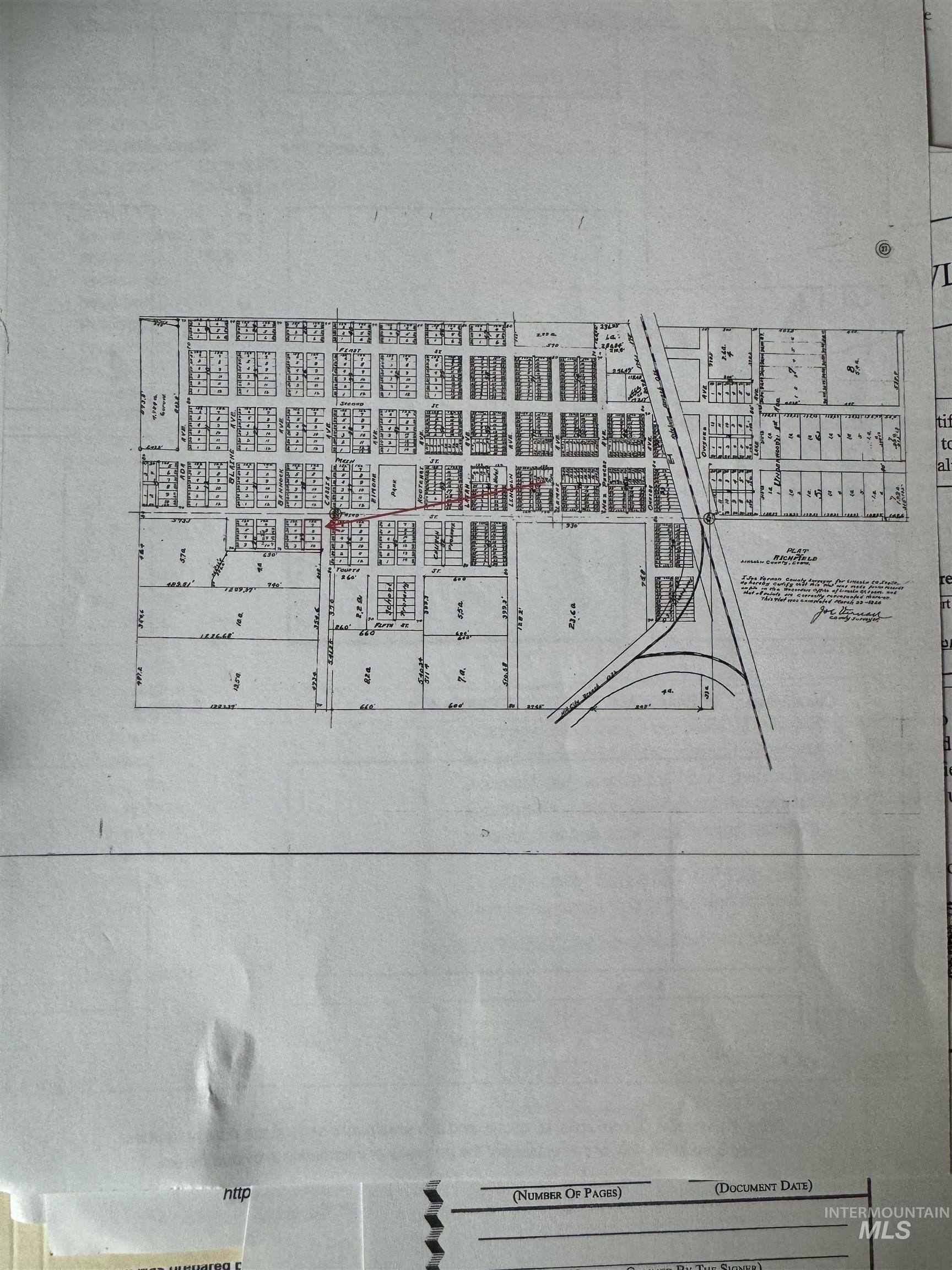 Cassia Avenue, Lot #8, Richfield, Idaho 83349, Land For Sale, Price $30,000, 98918717