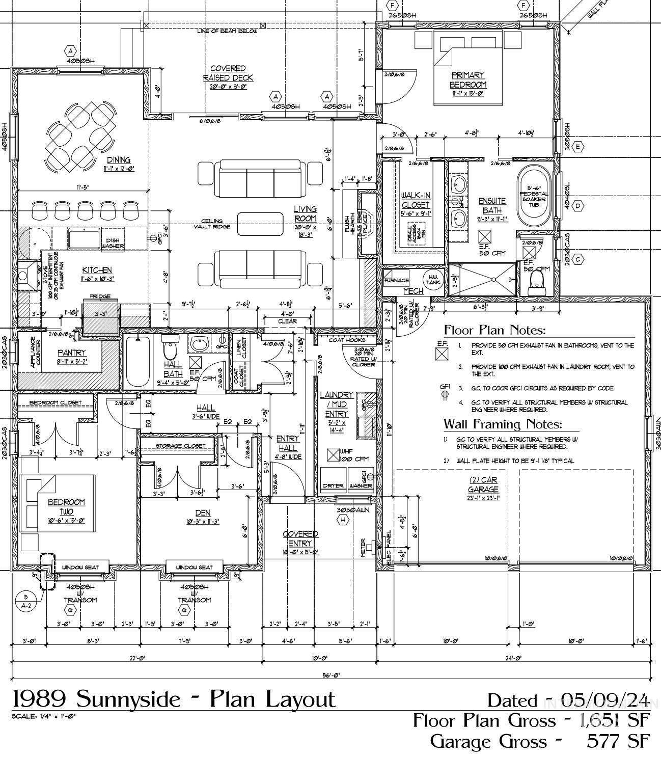 1989 Sunnyside, Moscow, Idaho 83843, 3 Bedrooms, 2 Bathrooms, Residential For Sale, Price $599,999, 98919046