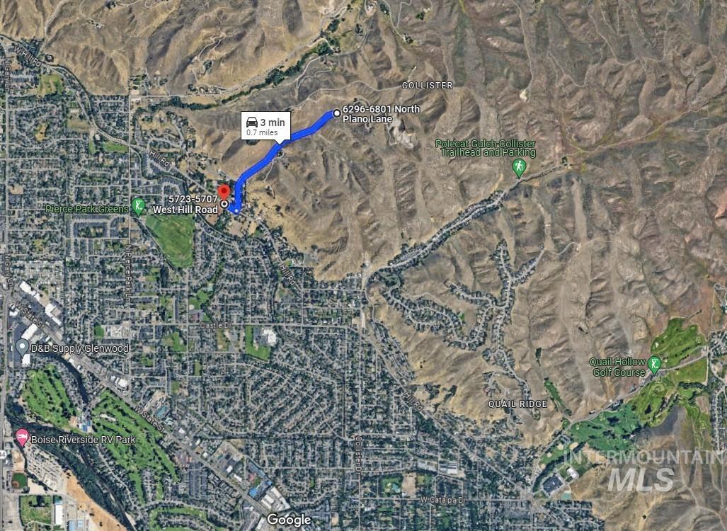 6752 N Plano LN, Boise, Idaho 83703, Land For Sale, Price $499,000,MLS 98919182