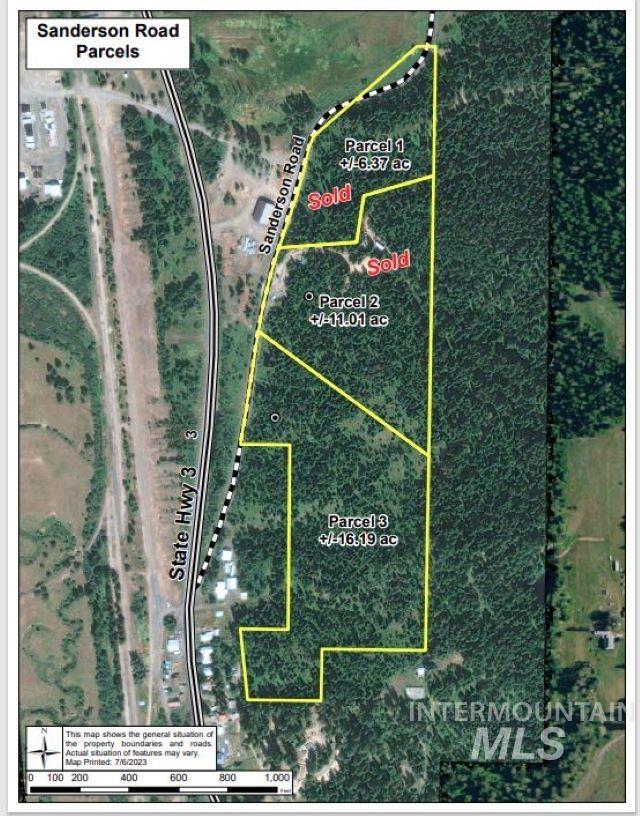 000 Sanderson, Bovill, Idaho 83806, Land For Sale, Price $194,500, 98920391