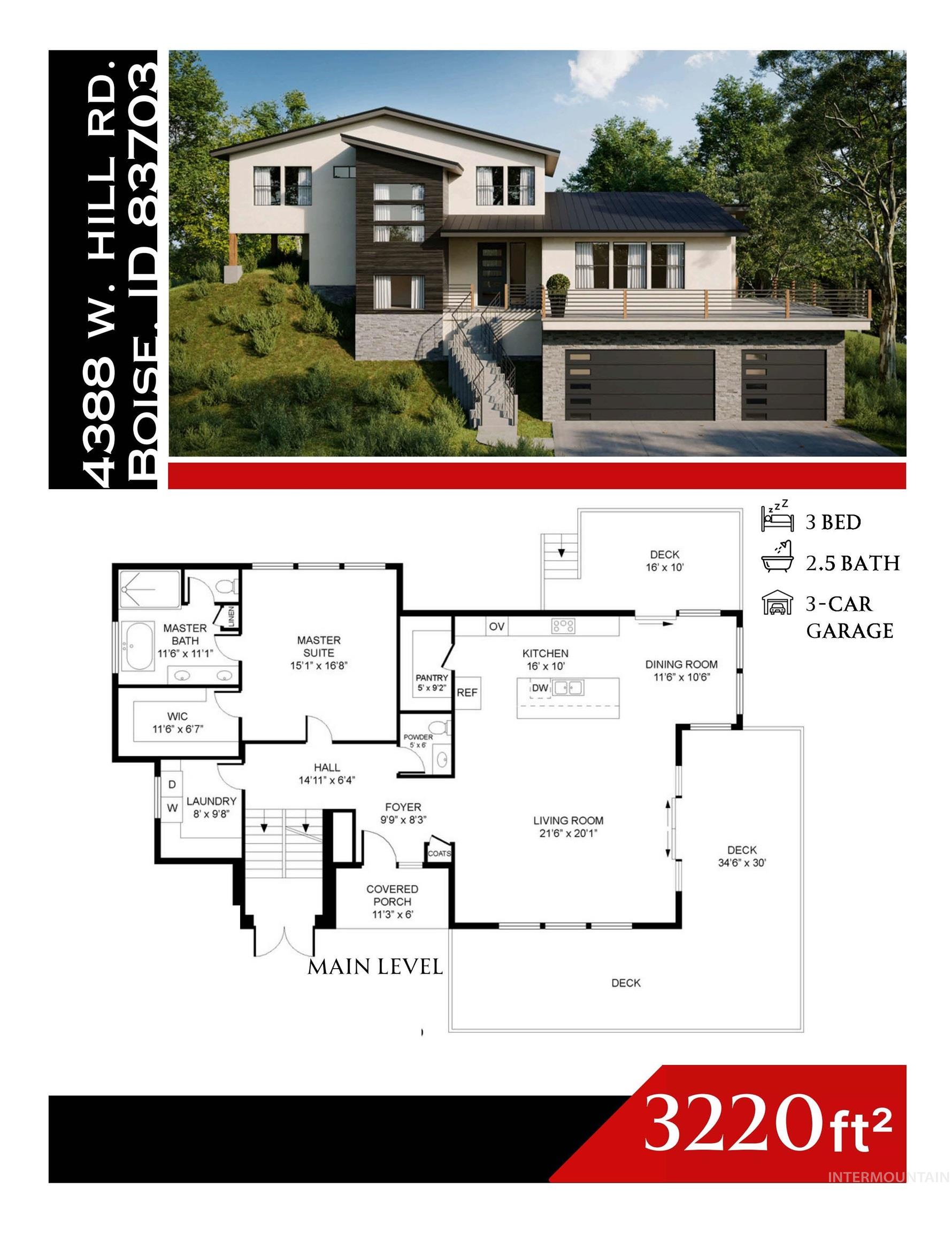 4388 W Hill Rd, Boise, Idaho 83703, Land For Sale, Price $324,900, 98920867