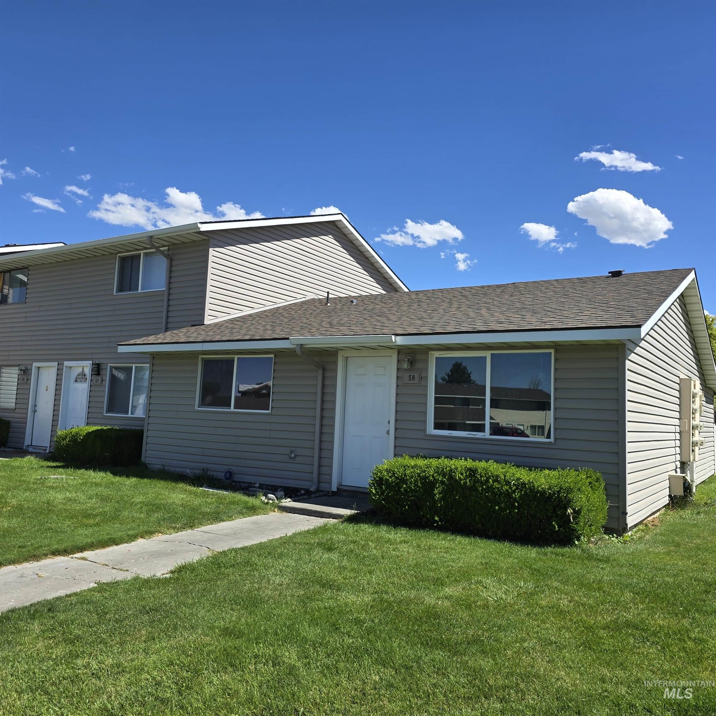 259 W Pheasant Rd #58, Twin Falls, Idaho 83301, 2 Bedrooms, 1 Bathroom, Residential For Sale, Price $199,900,MLS 98921344