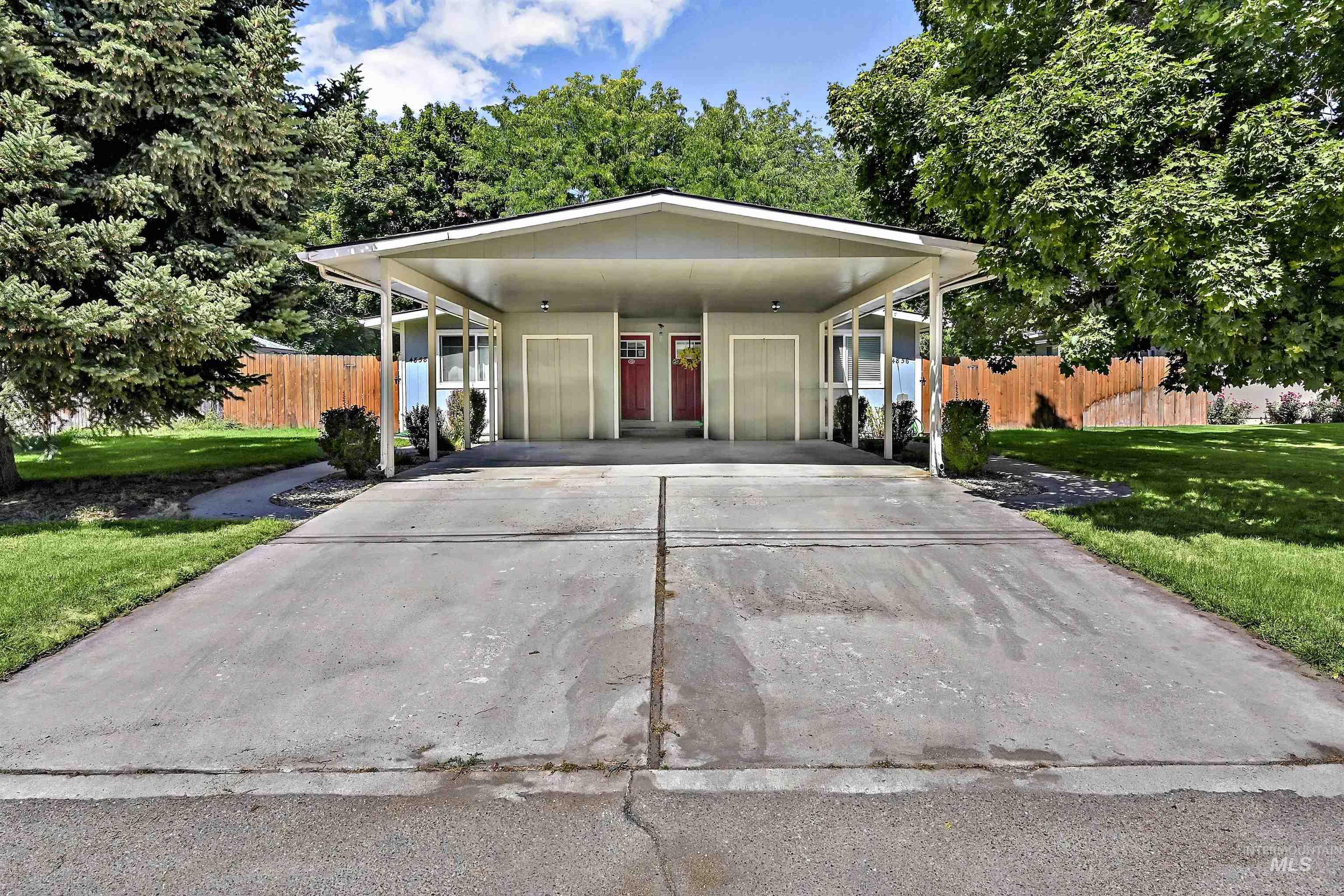 4856/4858 W Bethel, Boise, Idaho 83706, 2 Bedrooms, 1 Bathroom, Residential Income For Sale, Price $515,500, 98922894