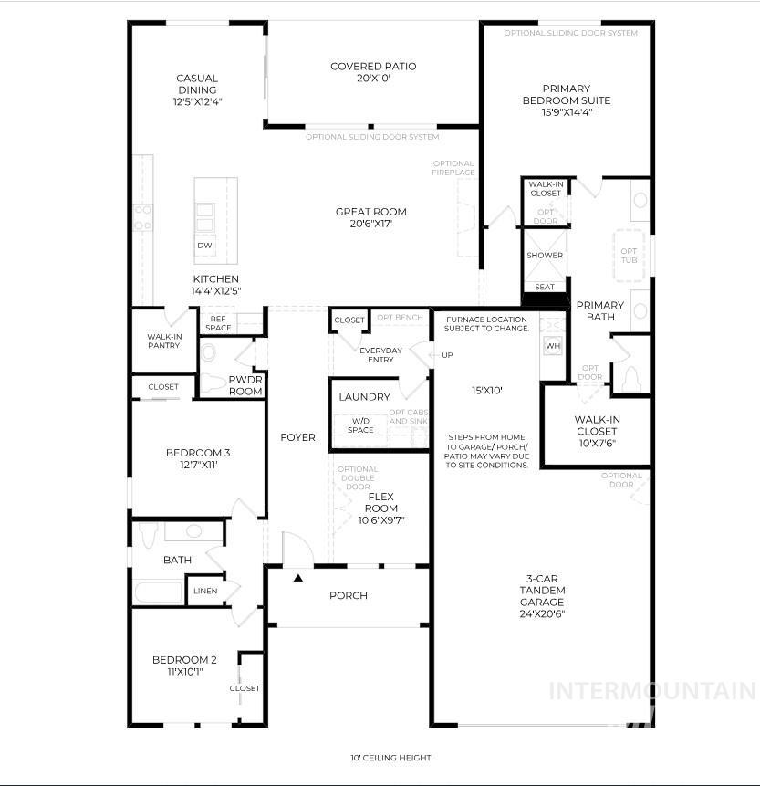 5425 Juliet Rose Ave, Caldwell, Idaho 83607, 3 Bedrooms, 2.5 Bathrooms, Residential For Sale, Price $434,995, 98923236