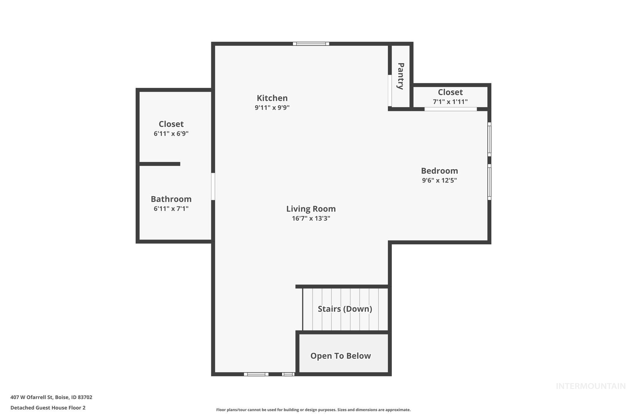 407 Ofarrell, Boise, Idaho 83702, 3 Bedrooms, 2 Bathrooms, Residential Income For Sale, Price $1,024,900, 98924100
