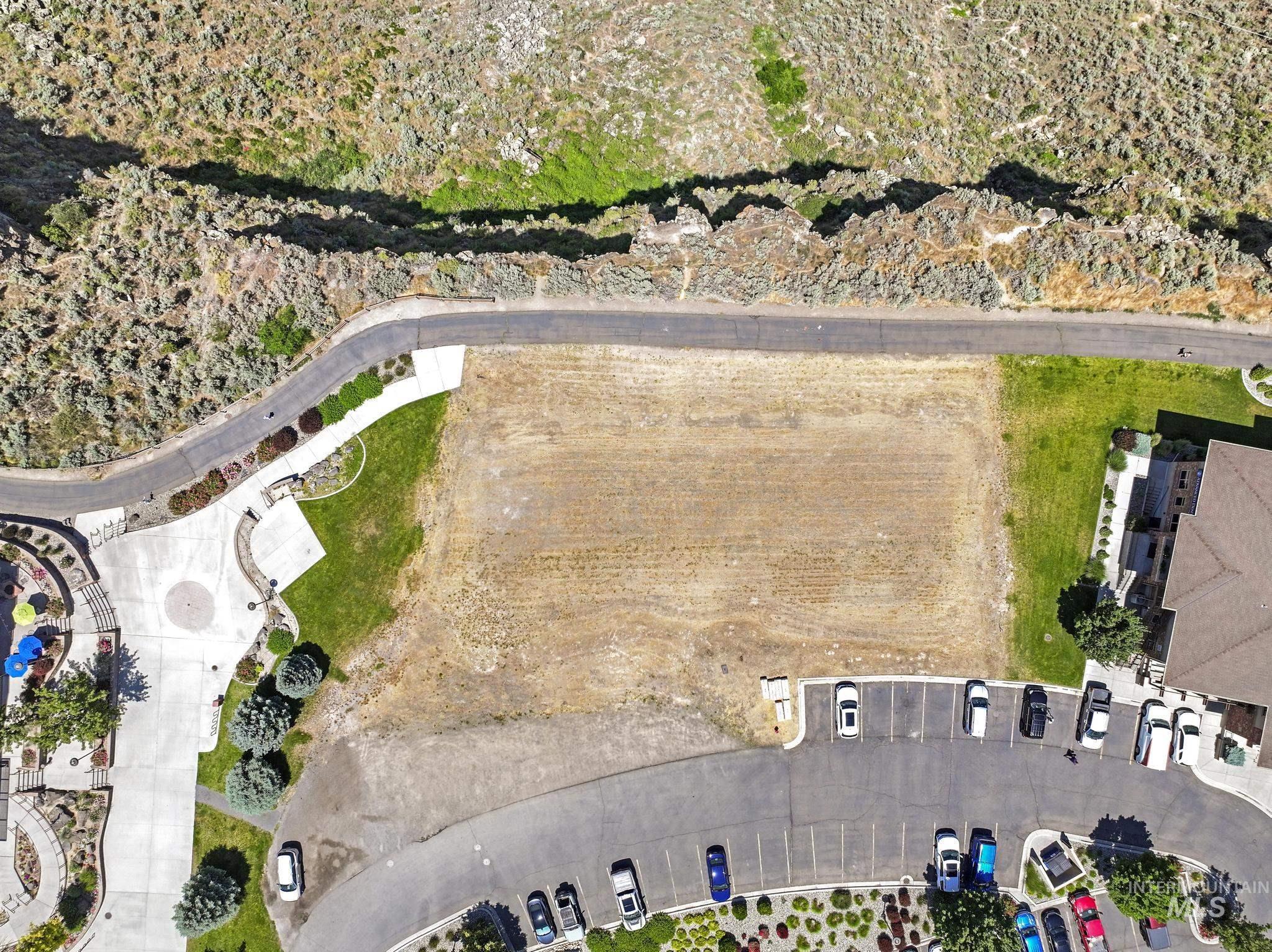 Aerial view of property's location