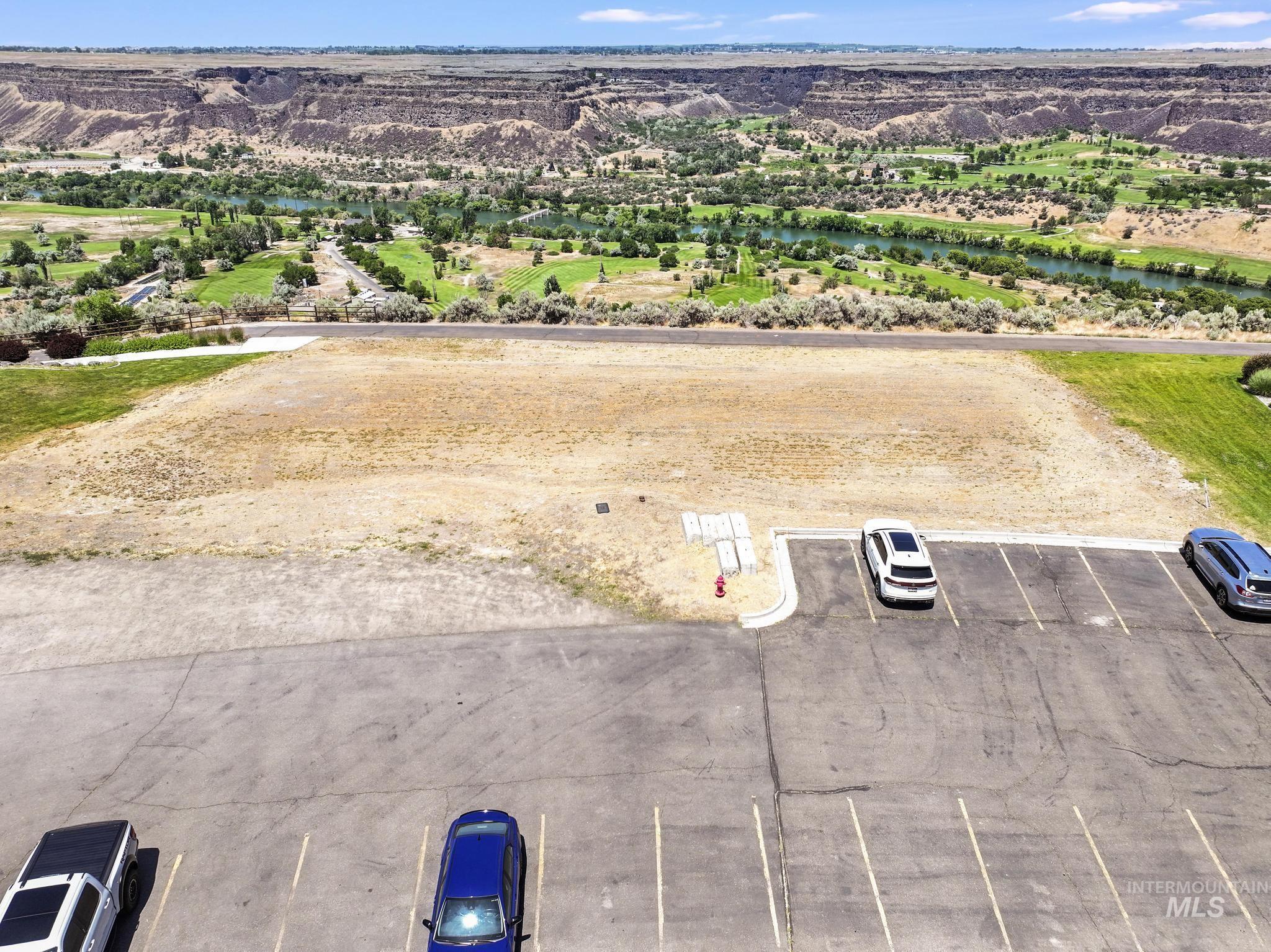 Bird's eye view of a large body of water