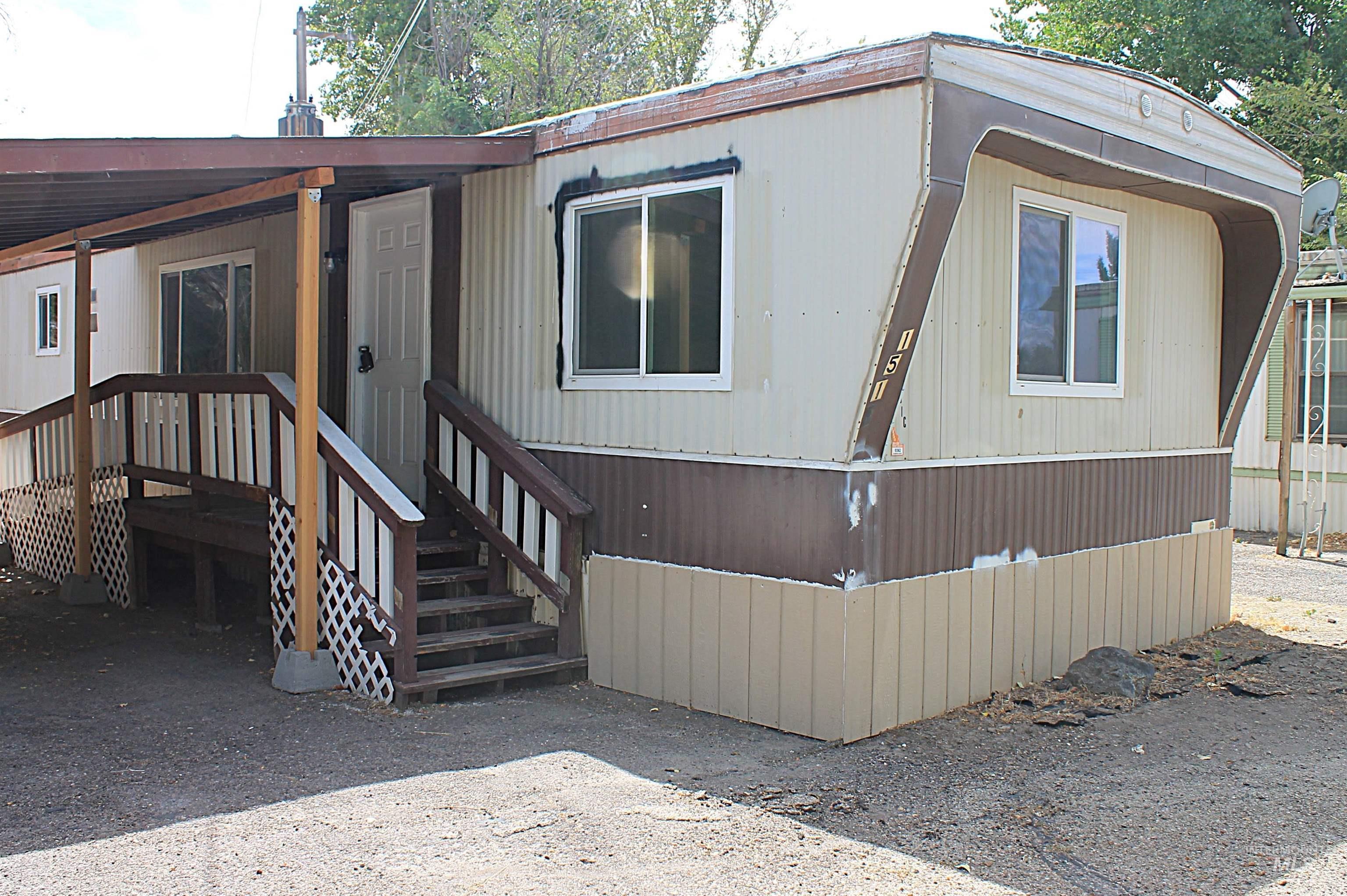 151 C, Mountain Home, Idaho 83647, 2 Bedrooms, 2 Bathrooms, Residential For Sale, Price $85,000, 98924699