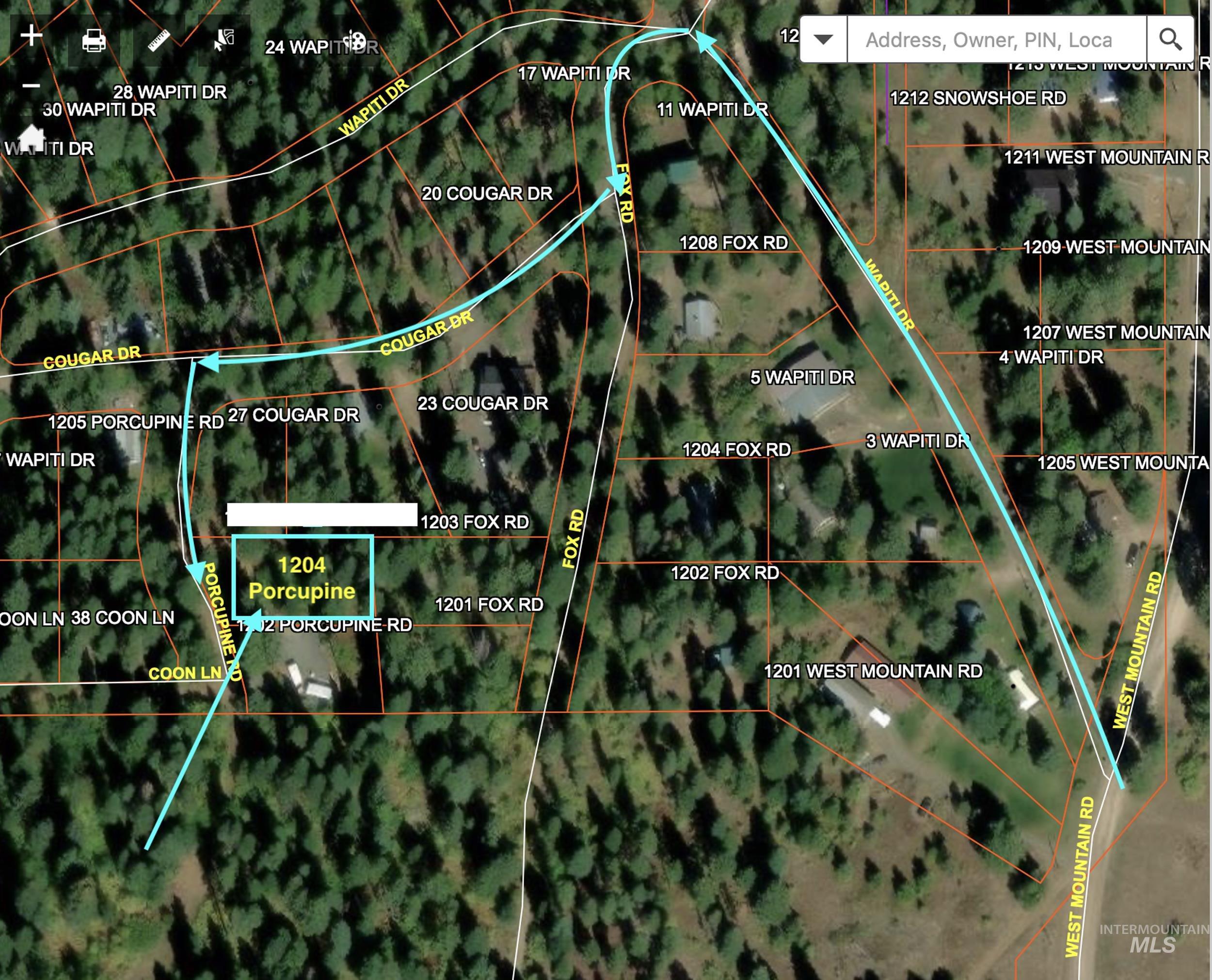 1204 Porcupine Road, Cascade, Idaho 83611, Land For Sale, Price $124,000, 98924700