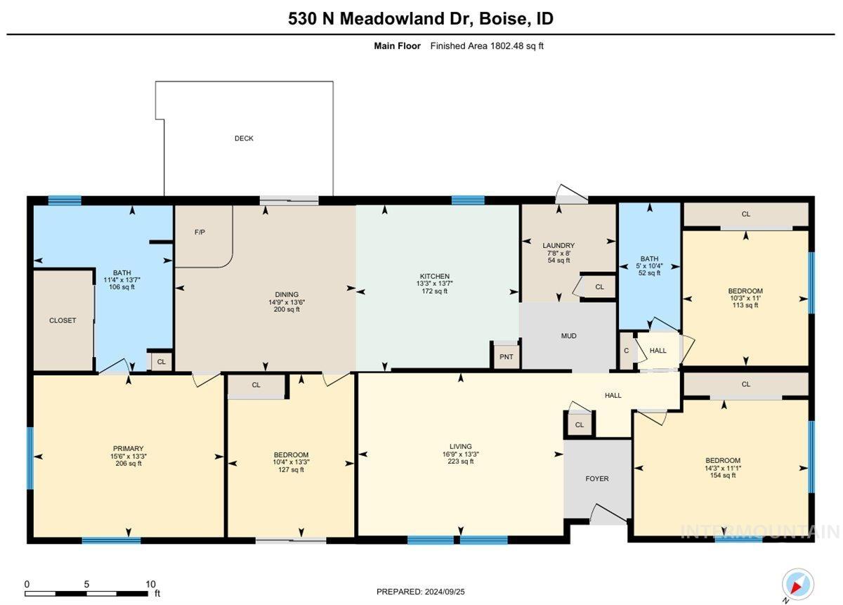 530 N Meadowland Dr, Boise, Idaho 83713-7919, 4 Bedrooms, 2 Bathrooms, Residential For Sale, Price $140,000, 98925057