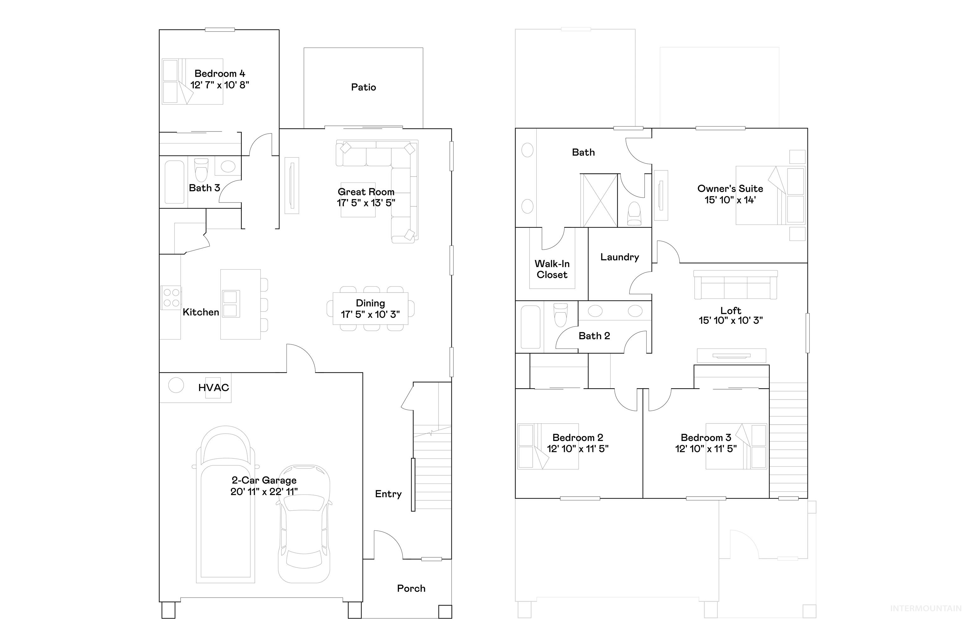 8289 W Pacific Yew St, Eagle, Idaho 83616, 4 Bedrooms, 3 Bathrooms, Residential For Sale, Price $434,100, 98925383