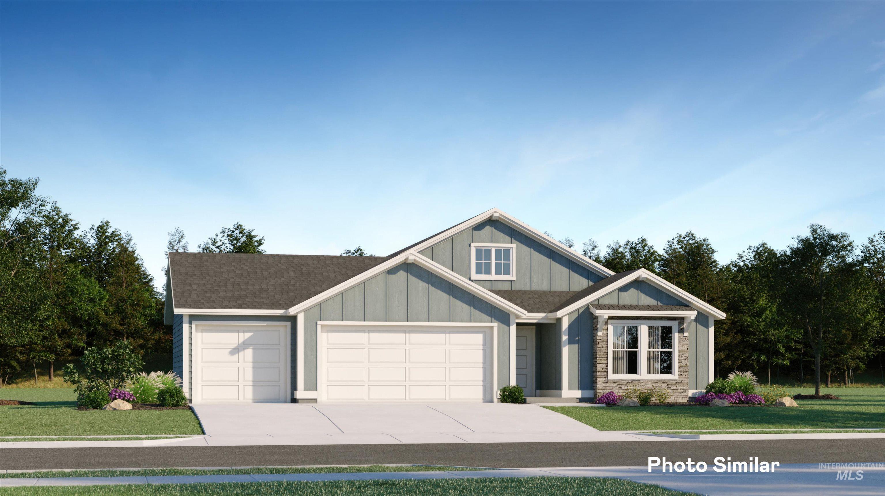 18317 N Evening Rose Ave, Nampa, Idaho 83687, 3 Bedrooms, 2 Bathrooms, Residential For Sale, Price $460,220, 98925396
