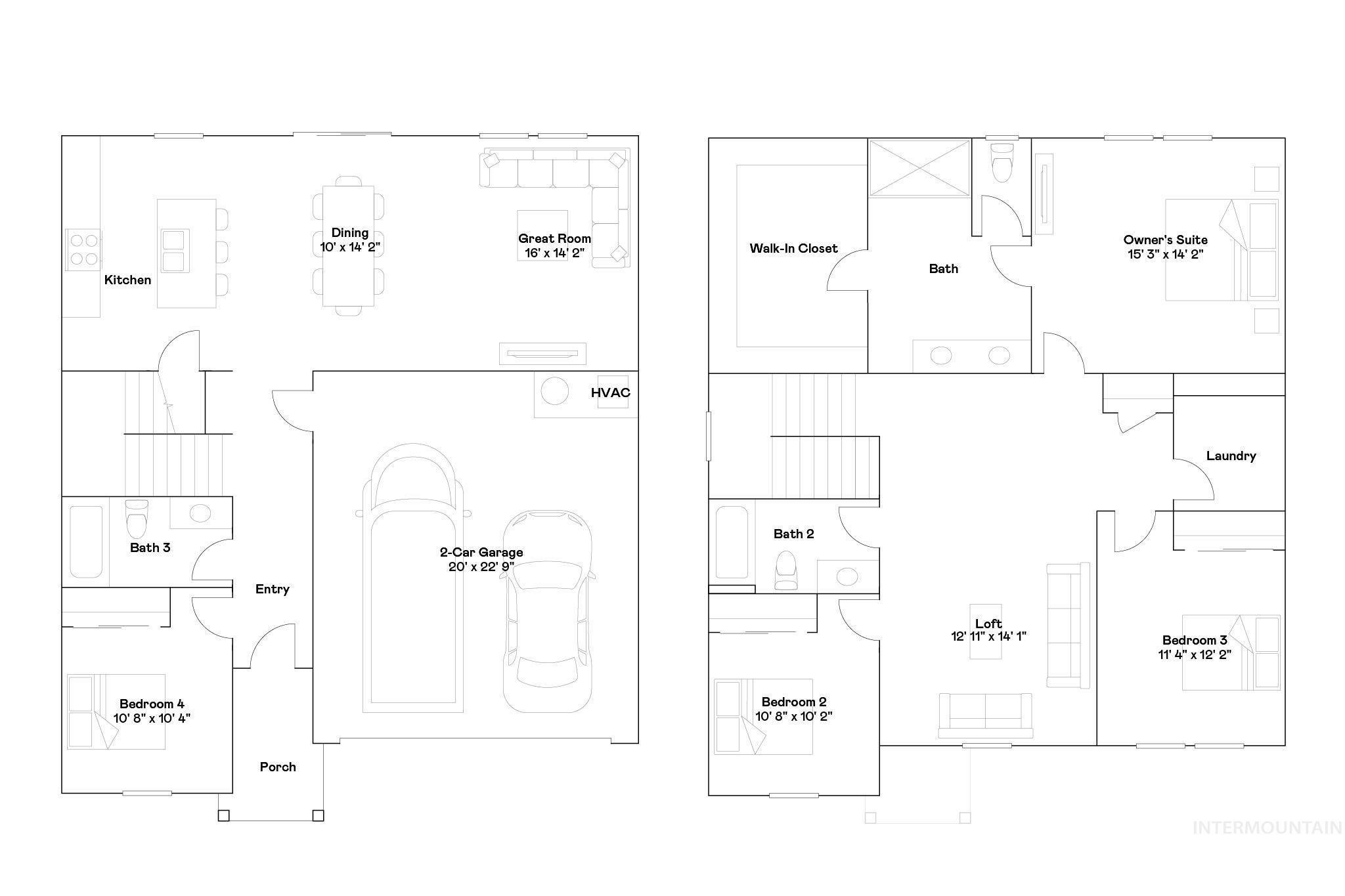 10853 W Hidden Point St, Star, Idaho 83669, 4 Bedrooms, 3 Bathrooms, Residential For Sale, Price $446,900, 98925399