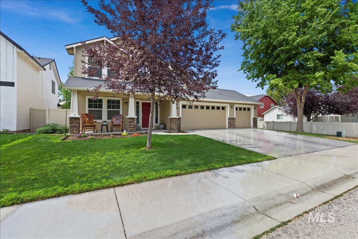 3663 S Ascaino Ave, Meridian, Idaho 83642, 4 Bedrooms, 2.5 Bathrooms, Residential For Sale, Price $454,900, 98925401