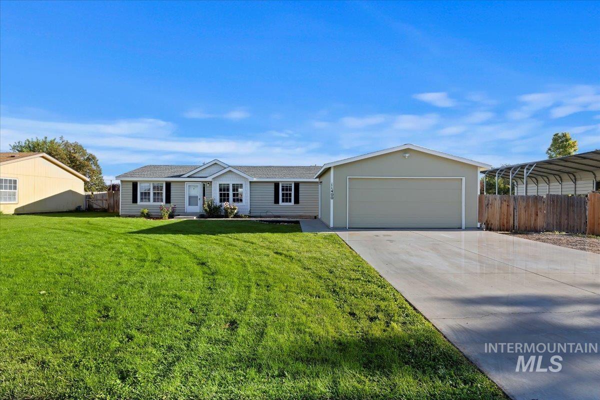 11400 W Hawkins, Nampa, Idaho 83651, 4 Bedrooms, 2 Bathrooms, Residential For Sale, Price $335,000, 98925431