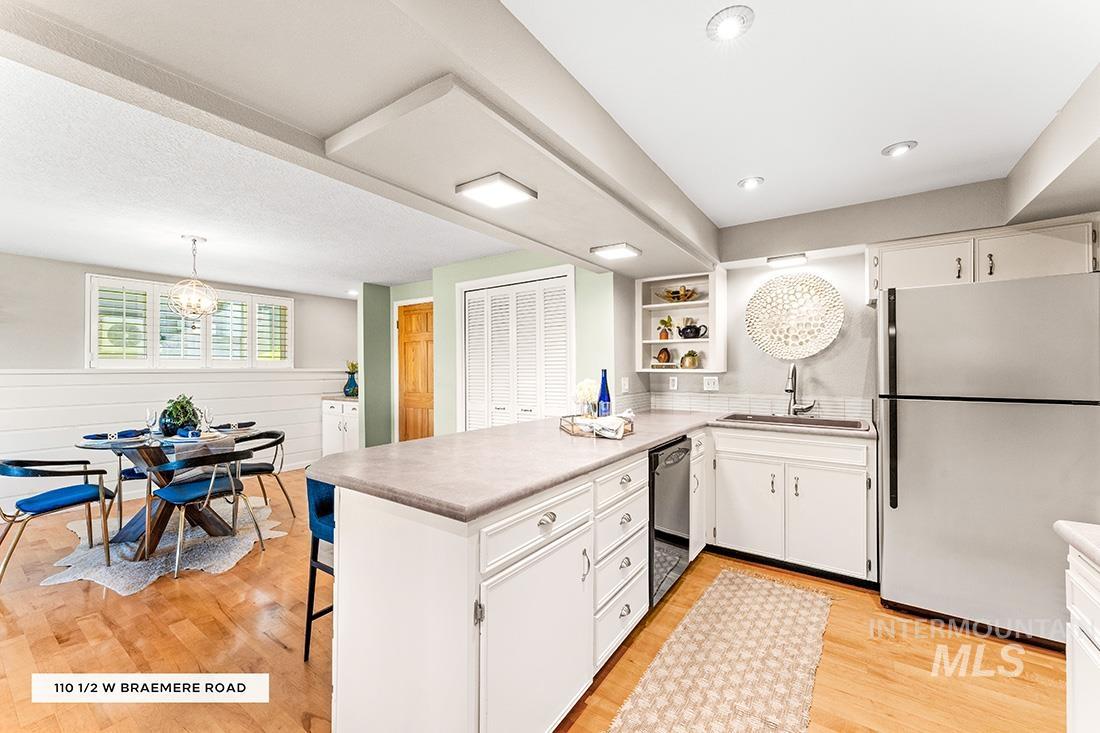 110 & 110 W Braemere Rd, Boise, Idaho 83702, 2 Bedrooms, 2 Bathrooms, Residential Income For Sale, Price $1,088,000, 98925478