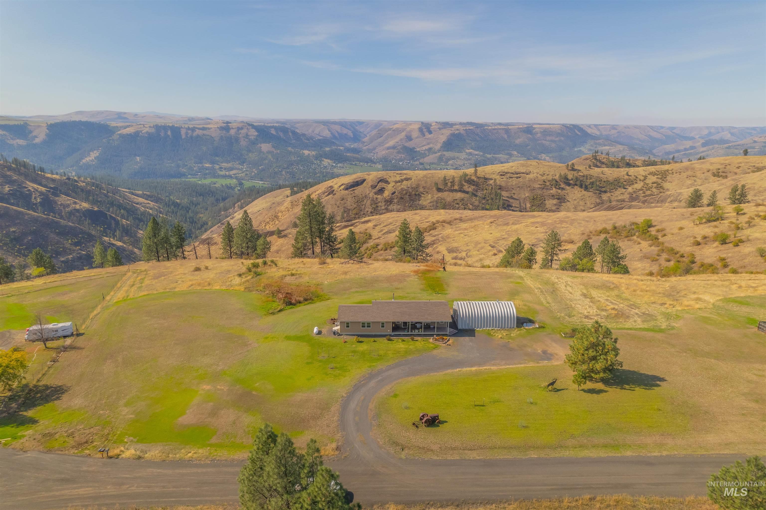 128 Canyon View Road, Kamiah, Idaho 83536, 3 Bedrooms, 2 Bathrooms, Residential For Sale, Price $575,000, 98925563