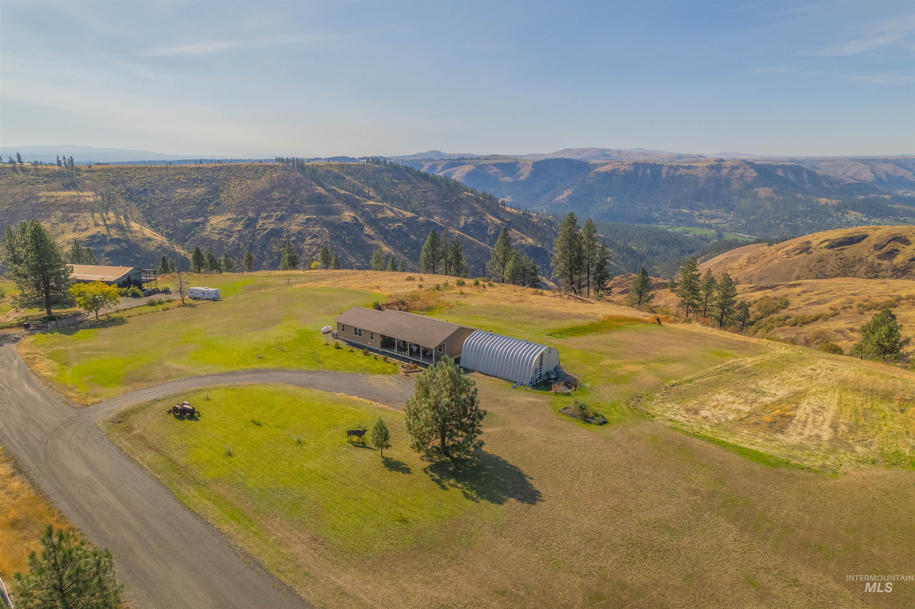 128 Canyon View Road, Kamiah, Idaho 83536, 3 Bedrooms, 2 Bathrooms, Residential For Sale, Price $575,000, 98925563