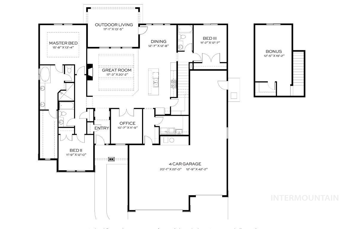 2716 N Heirloom Ave, Eagle, Idaho 83616-2344, 3 Bedrooms, 3 Bathrooms, Residential For Sale, Price $1,099,800, 98925564
