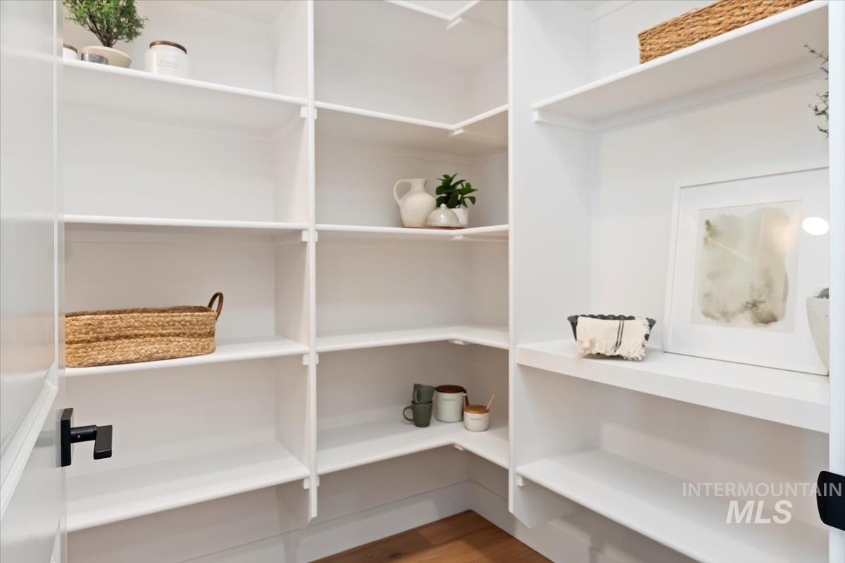 View of storage area