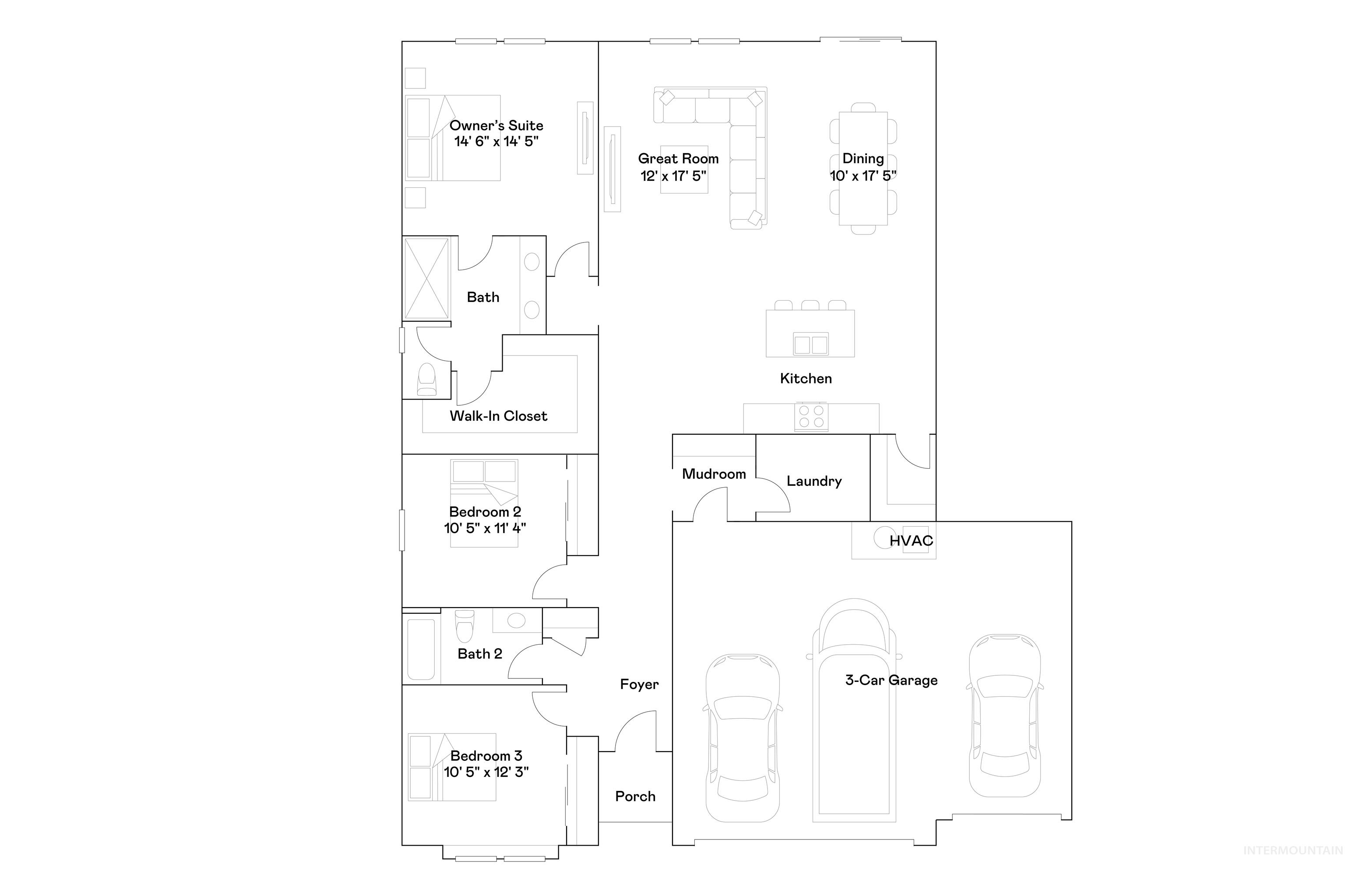 20405 Owl Creek Ave, Caldwell, Idaho 83605, 3 Bedrooms, 2 Bathrooms, Residential For Sale, Price $437,000,MLS 98927058