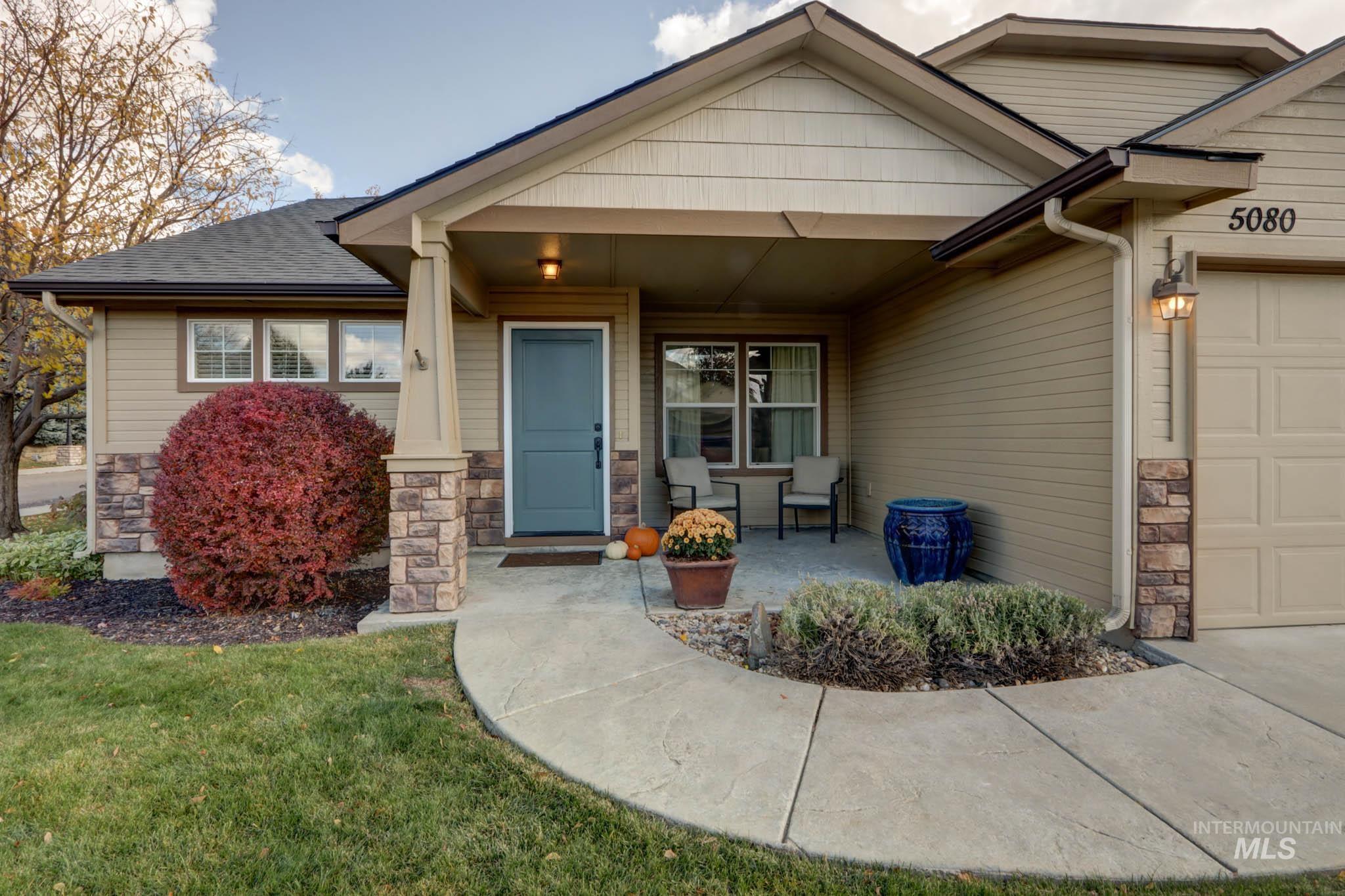 5080 N Dove Ridge Pl, Meridian, Idaho 83646-2749, 4 Bedrooms, 2 Bathrooms, Residential For Sale, Price $485,000,MLS 98928118