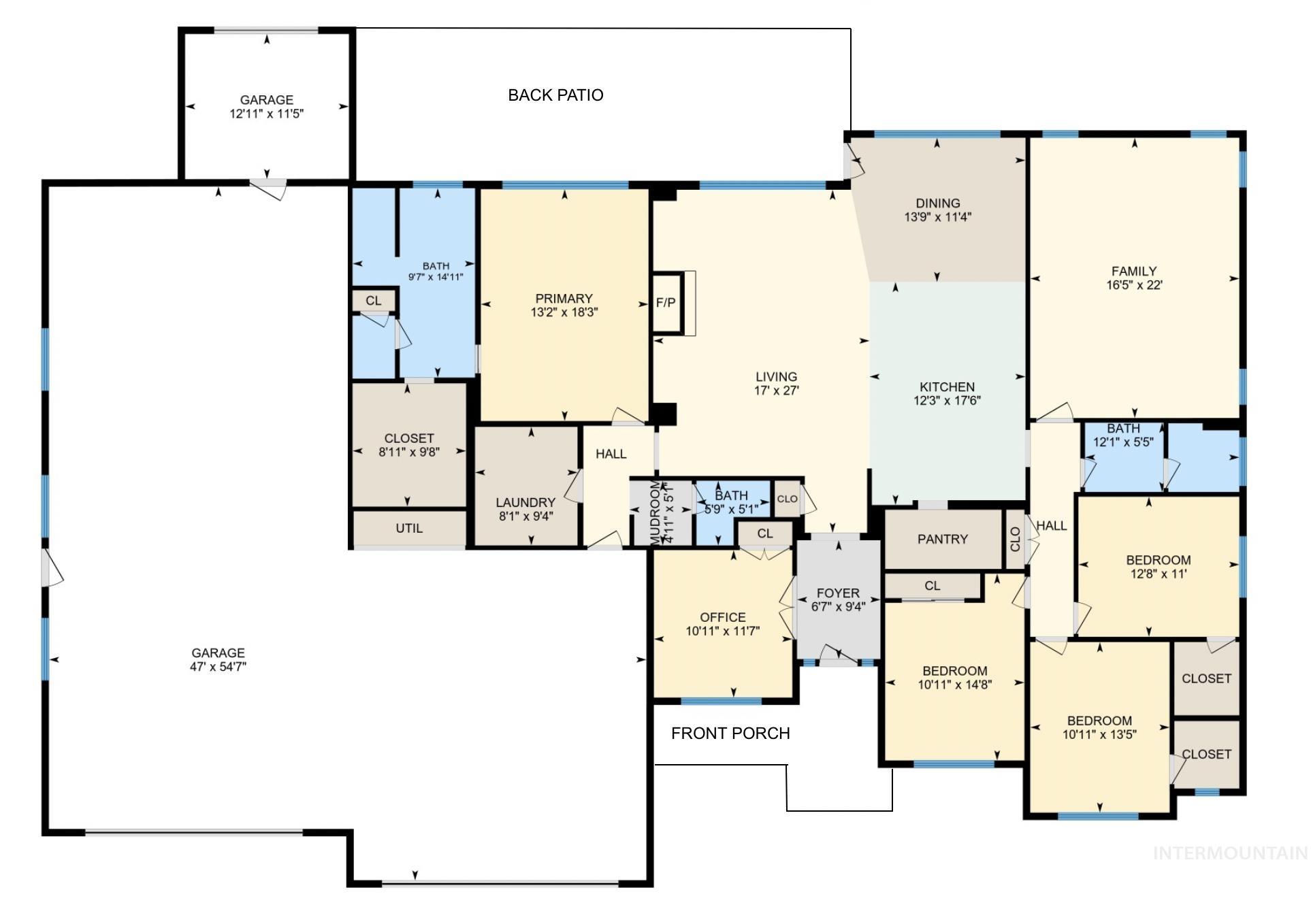 3053 Ajax Ave., Eagle, Idaho 83616, 4 Bedrooms, 2.5 Bathrooms, Residential For Sale, Price $1,189,900,MLS 98928618