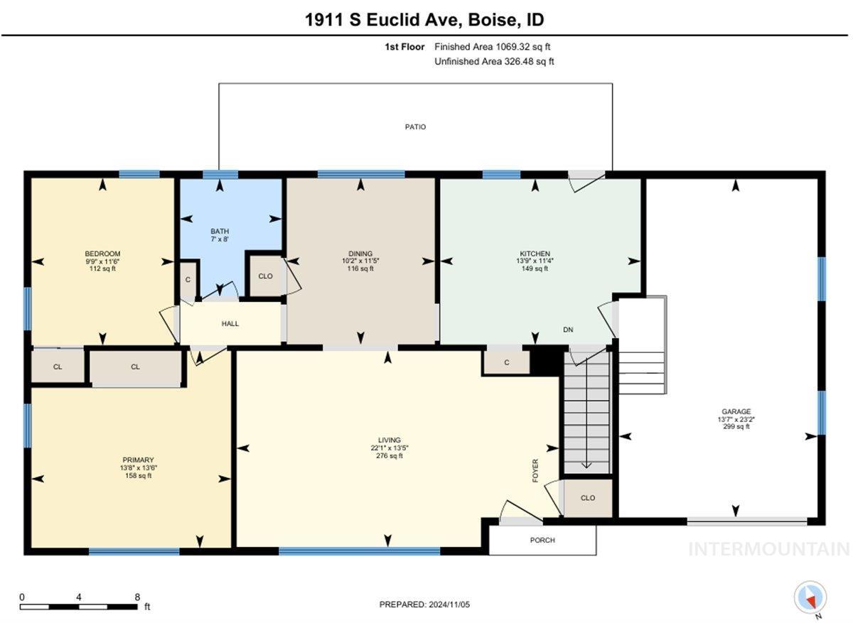 1911 S Euclid Ave, Boise, Idaho 83706, 4 Bedrooms, 2 Bathrooms, Residential For Sale, Price $769,900,MLS 98928890