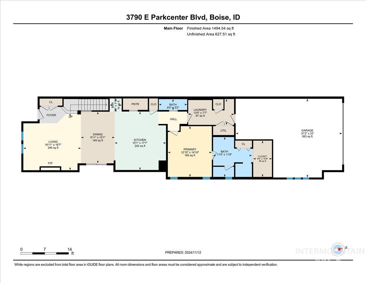 3790 E Parkcenter Blvd, Boise, Idaho 83716, 4 Bedrooms, 2.5 Bathrooms, Residential For Sale, Price $725,000,MLS 98929089