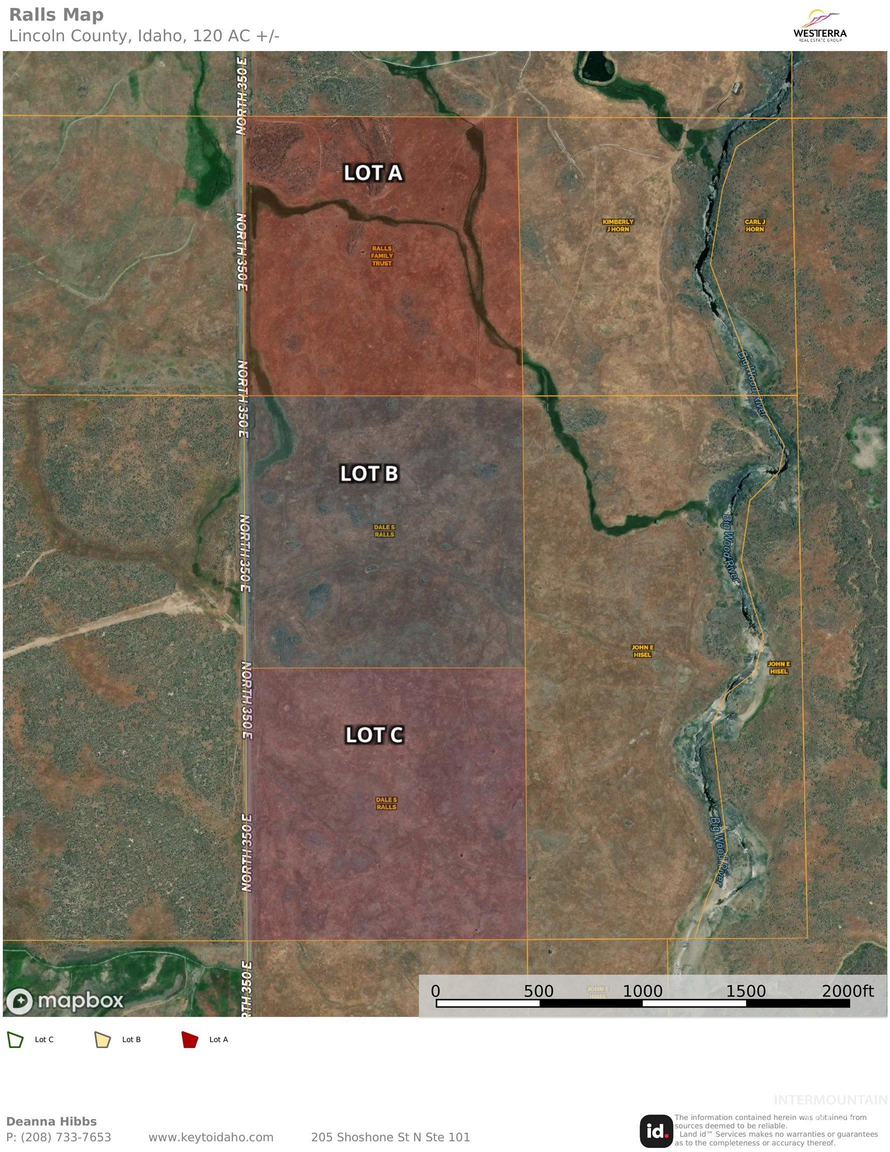 TBD N 350 E approx 41.7 acres (Parcel A), Shoshone, Idaho 83352, Land For Sale, Price $200,000, 98930082