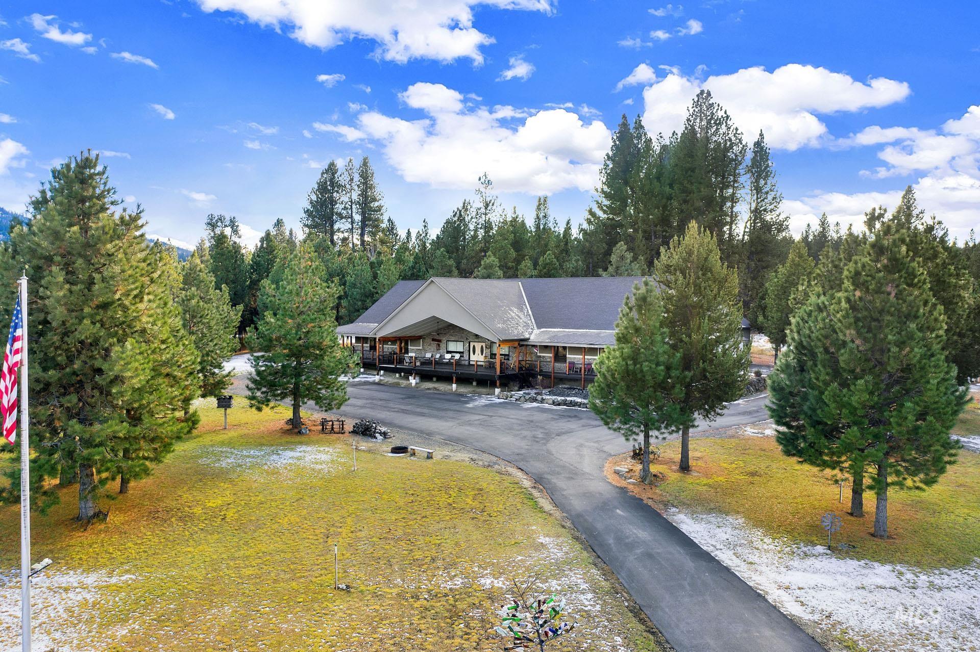 191 Clear Creek Rd, Cascade, Idaho 83611-5320, 4 Bedrooms, 5.5 Bathrooms, Residential For Sale, Price $2,695,000, 98930798