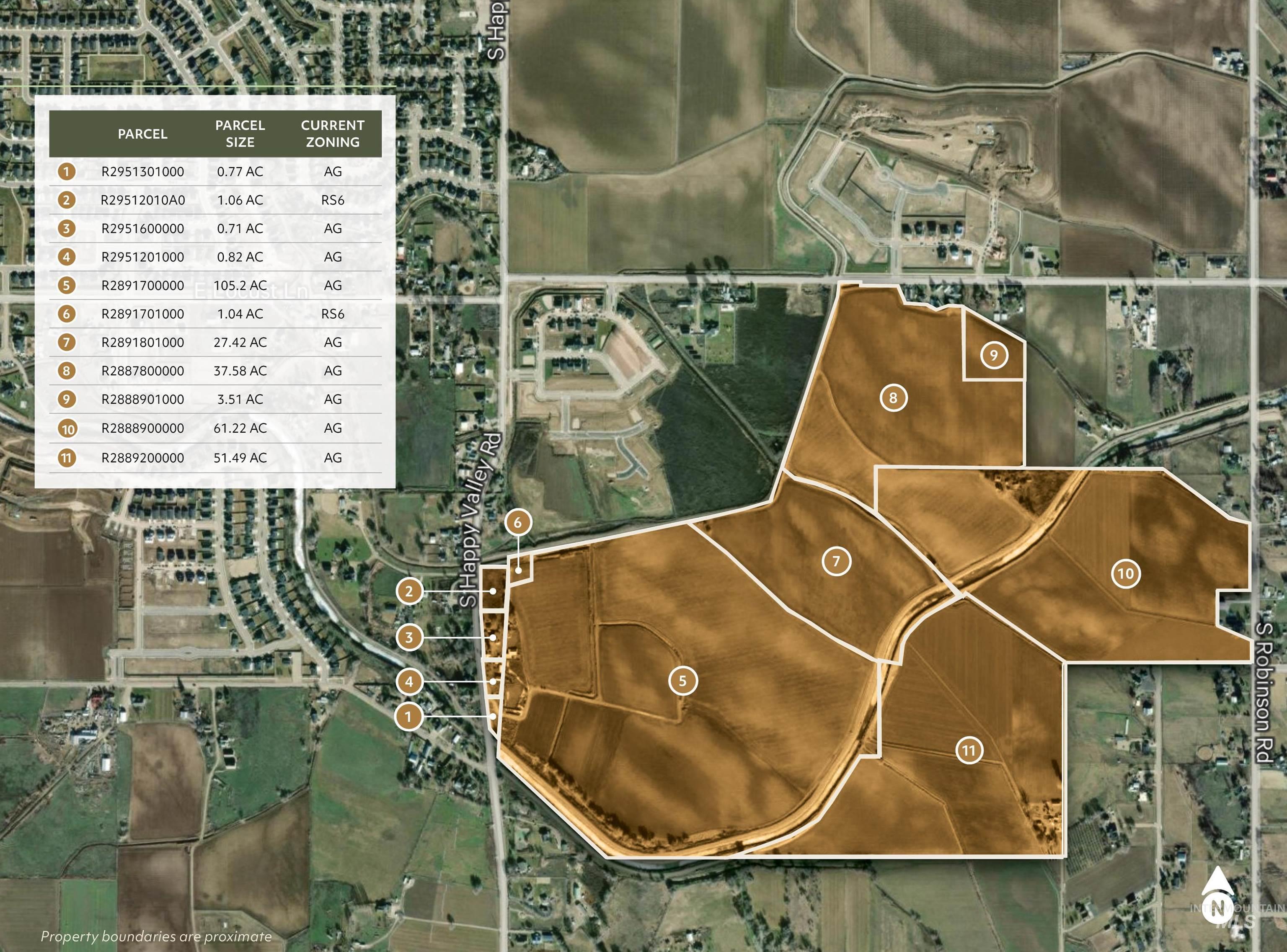 4522 S Happy Valley Rd, Nampa, Idaho 83686, Land For Sale, Price $27,500,000, 98931208