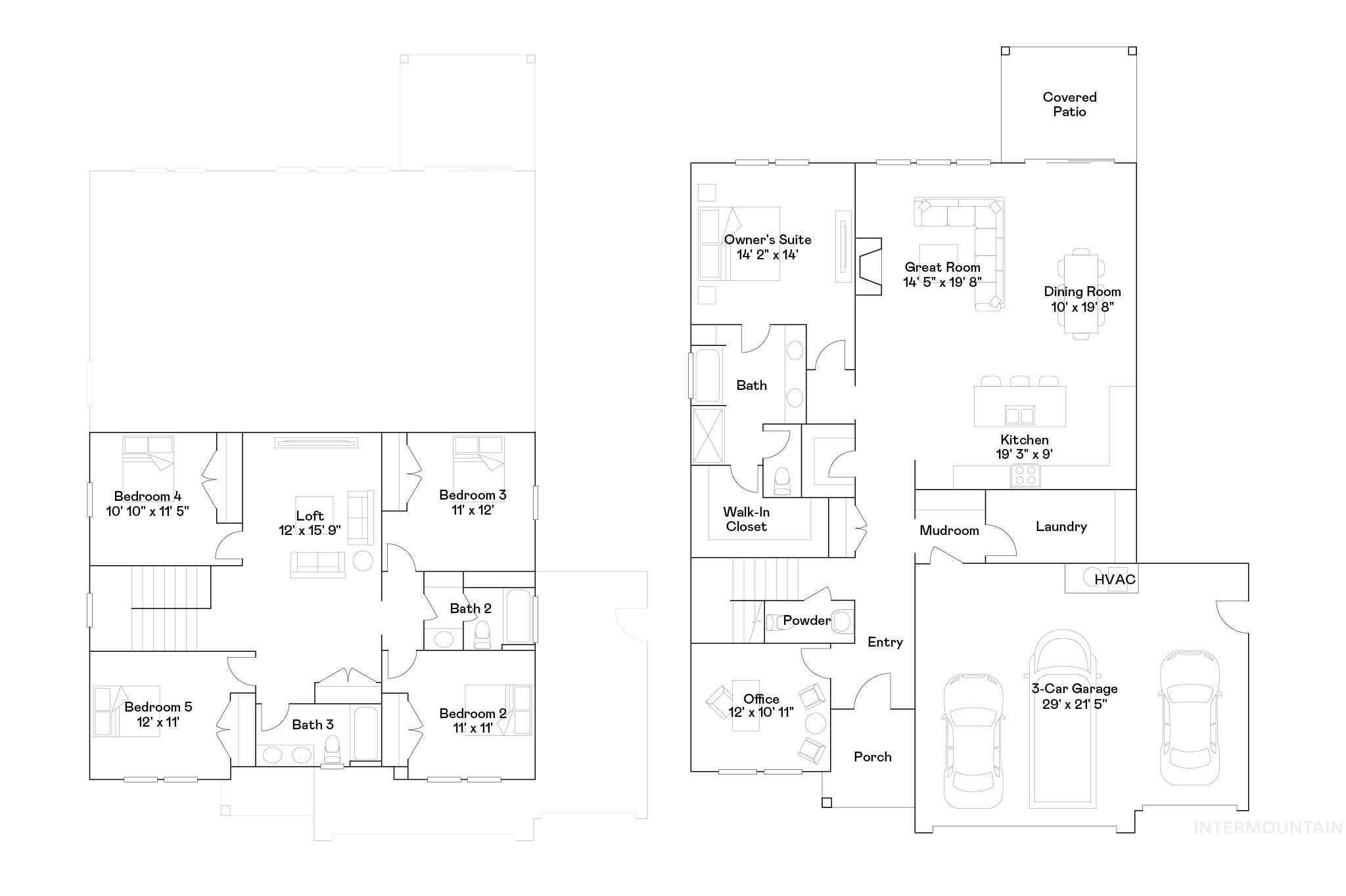 5353 E Terrace Falls, Nampa, Idaho 83686, 5 Bedrooms, 3.5 Bathrooms, Residential For Sale, Price $629,110,MLS 98931284