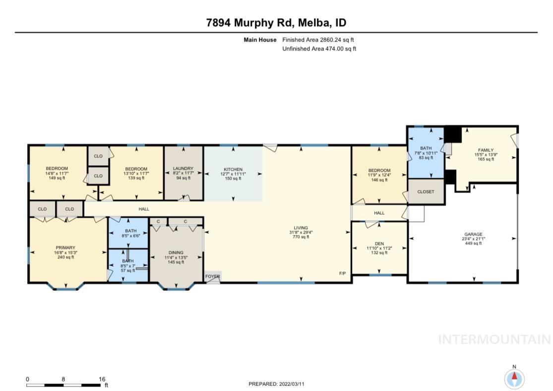 7894 Murphy Rd, Melba, Idaho 83641, 4 Bedrooms, 3 Bathrooms, Residential For Sale, Price $999,000,MLS 98931505