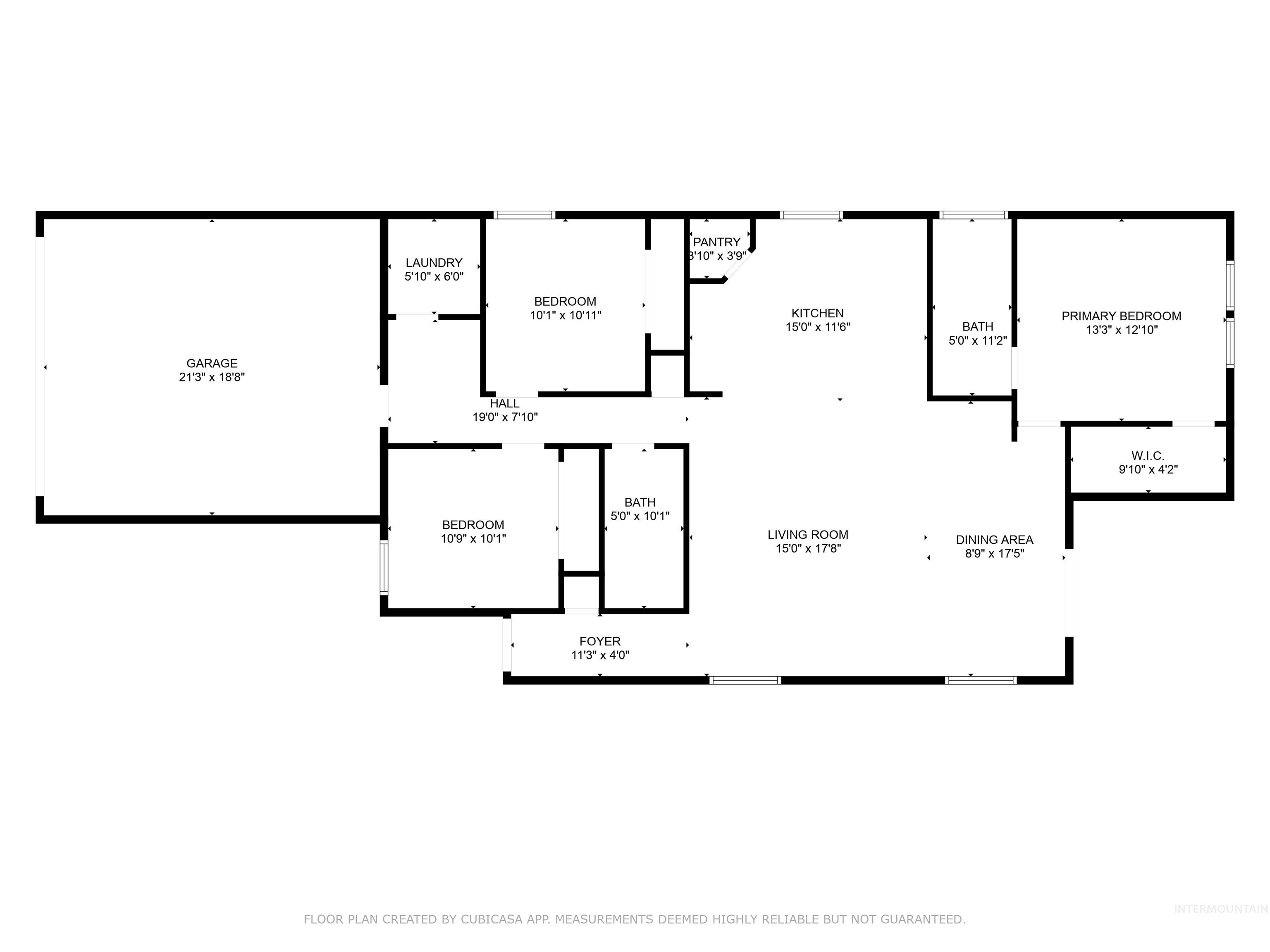 6158 S Carlburg Place, Boise, Idaho 83709, 3 Bedrooms, 2 Bathrooms, Residential For Sale, Price $428,000,MLS 98932120